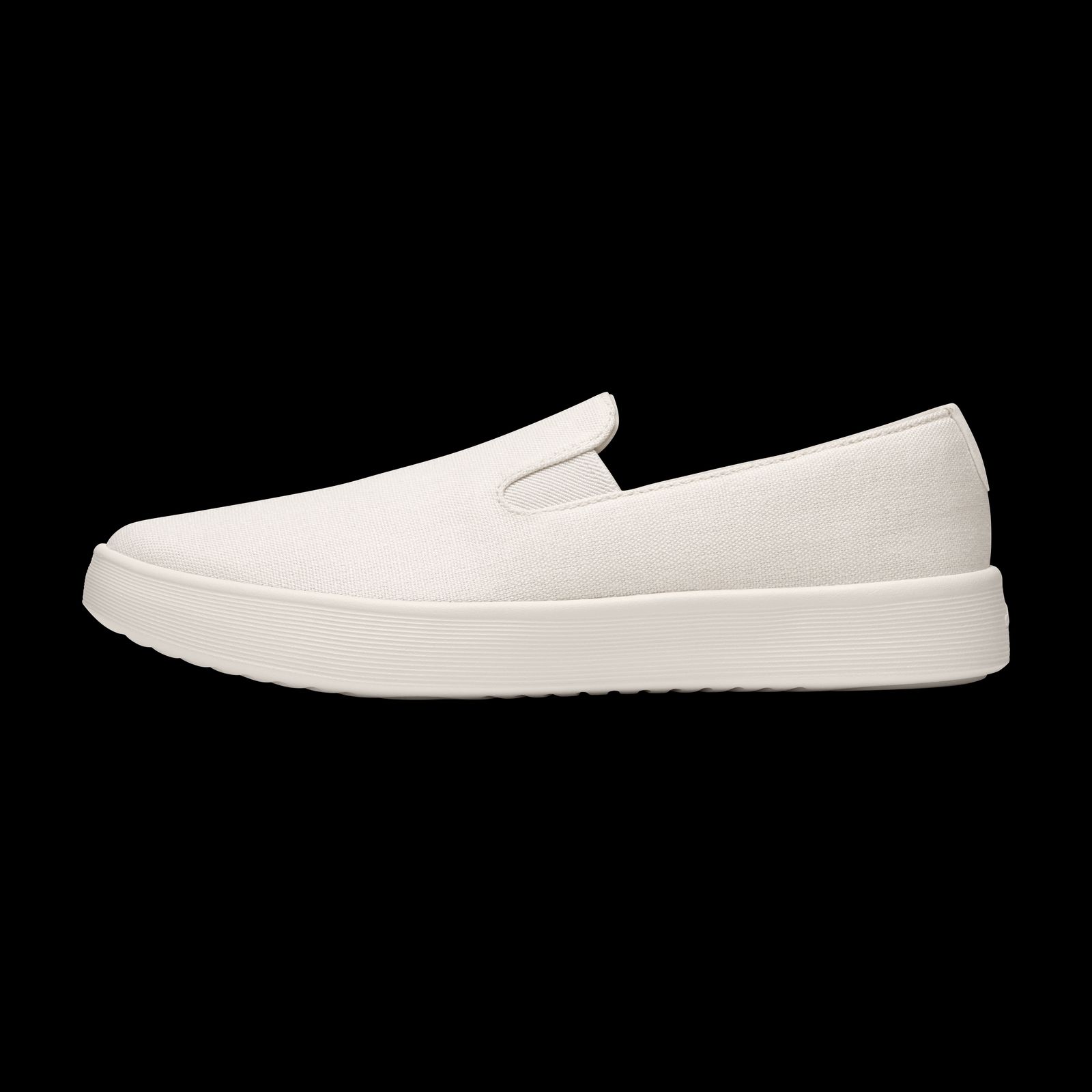 Women's Canvas Cruiser Slip On - Warm White (natural White Sole)