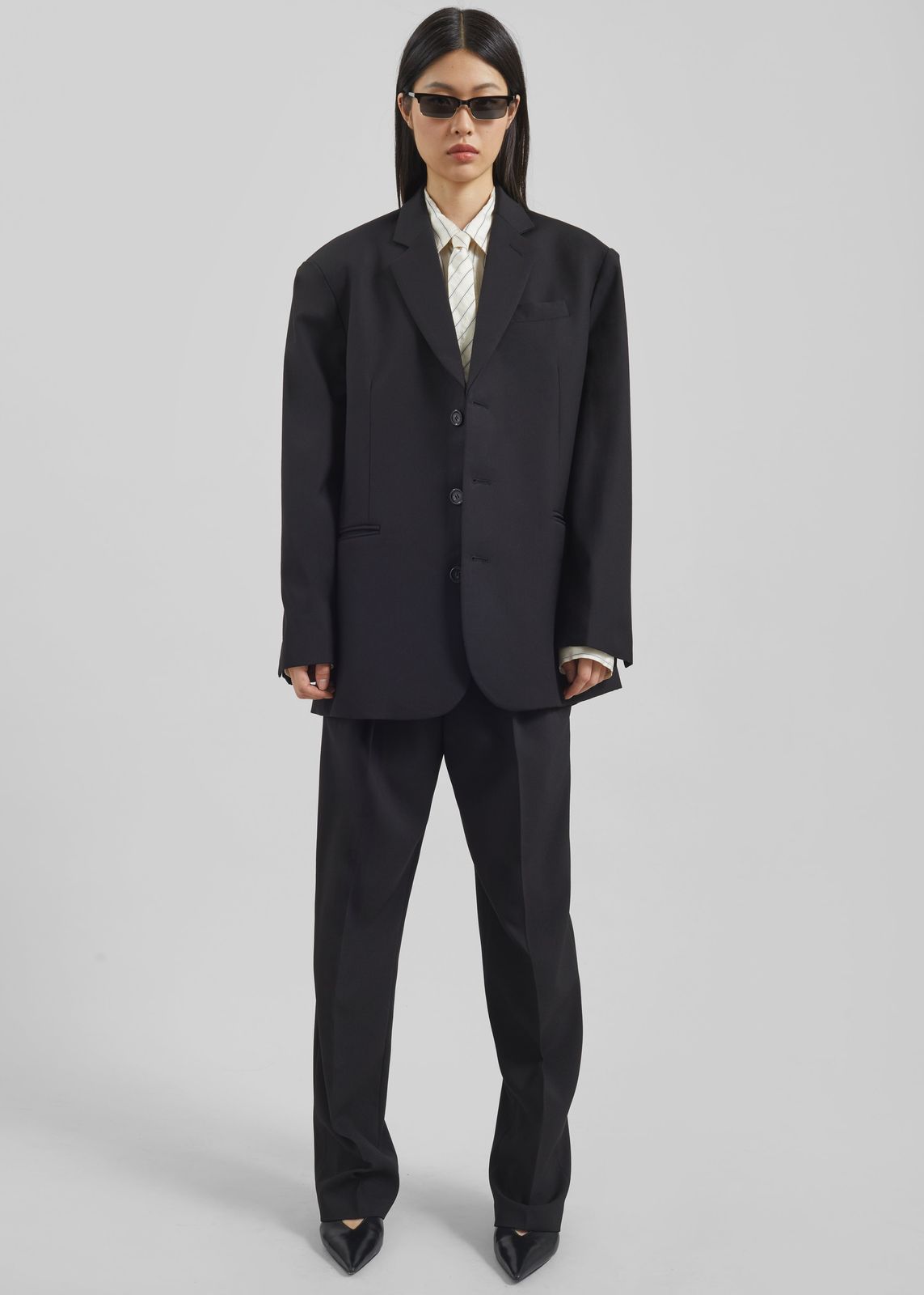 Gelso Oversized Blazer - Black