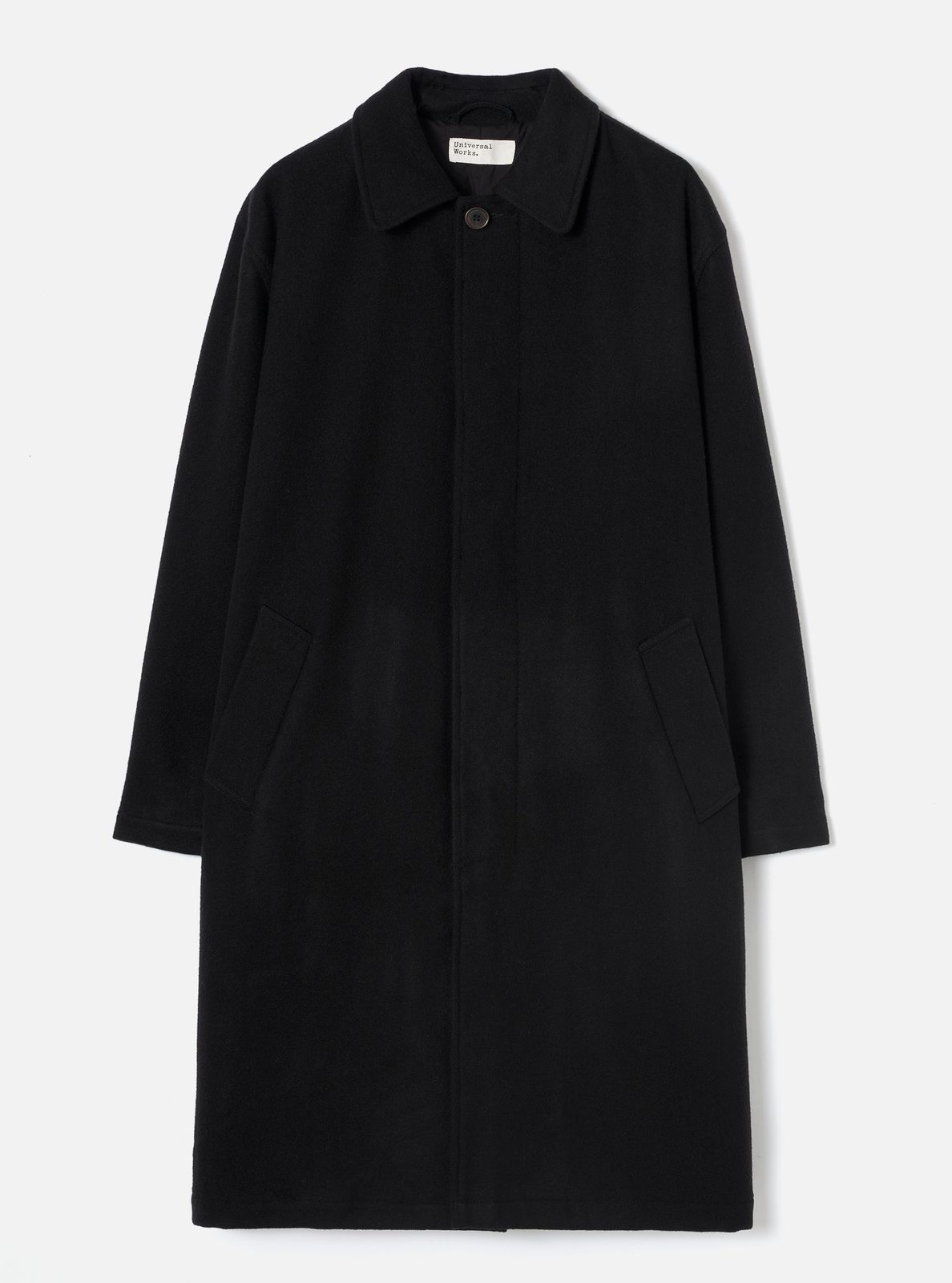 Black Mowbray Mac Coat
