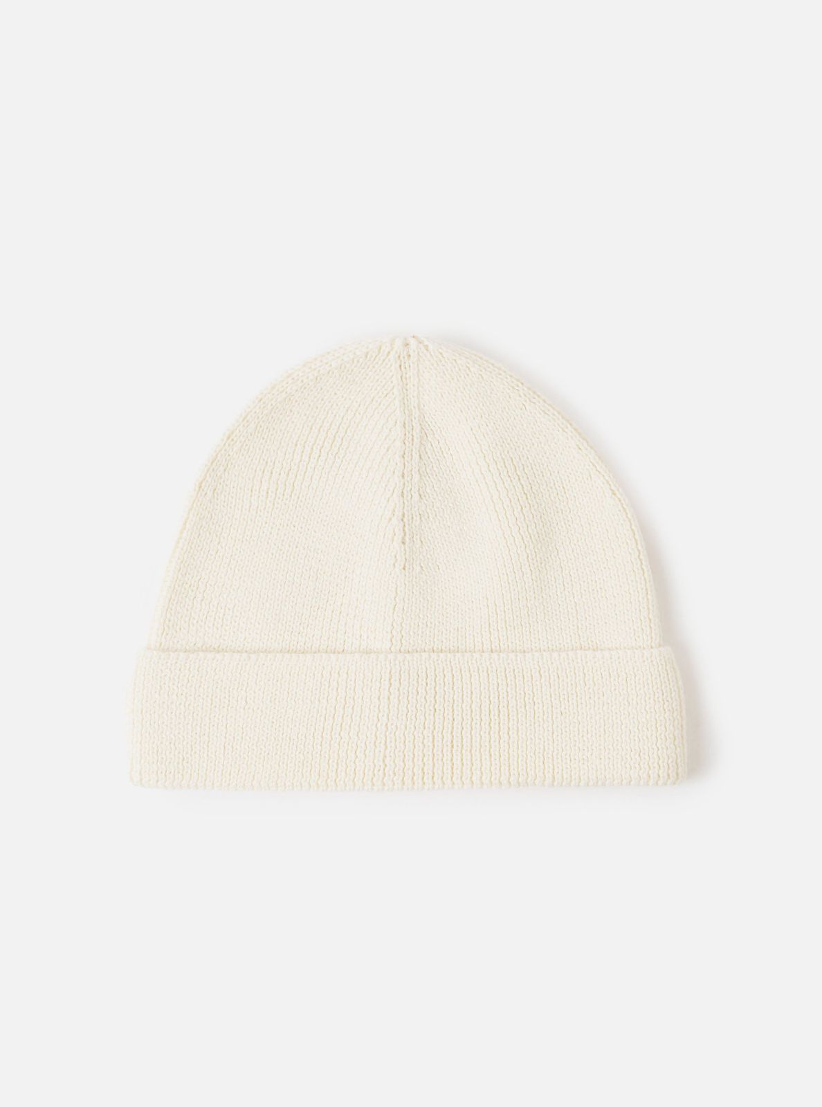 Ecru Merino Knit Watch Cap