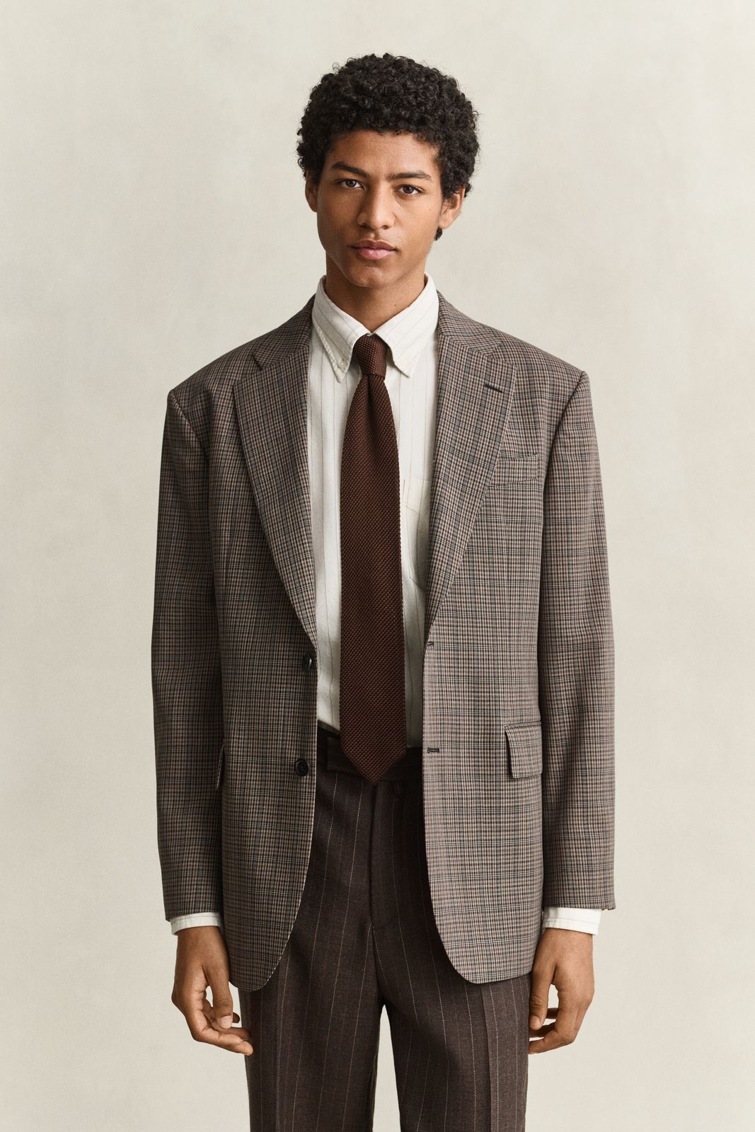 Tailored Suit Jacket - DUSKY ANTHRACITE