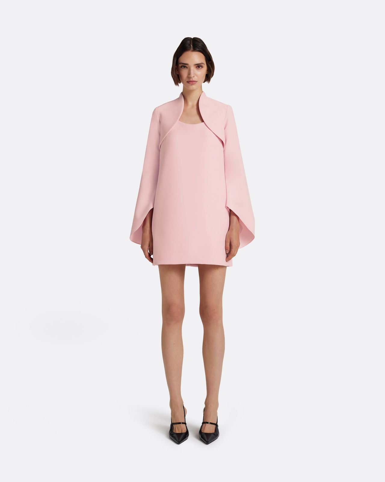 Fran Harness with Areli Mini Dress in Lychee