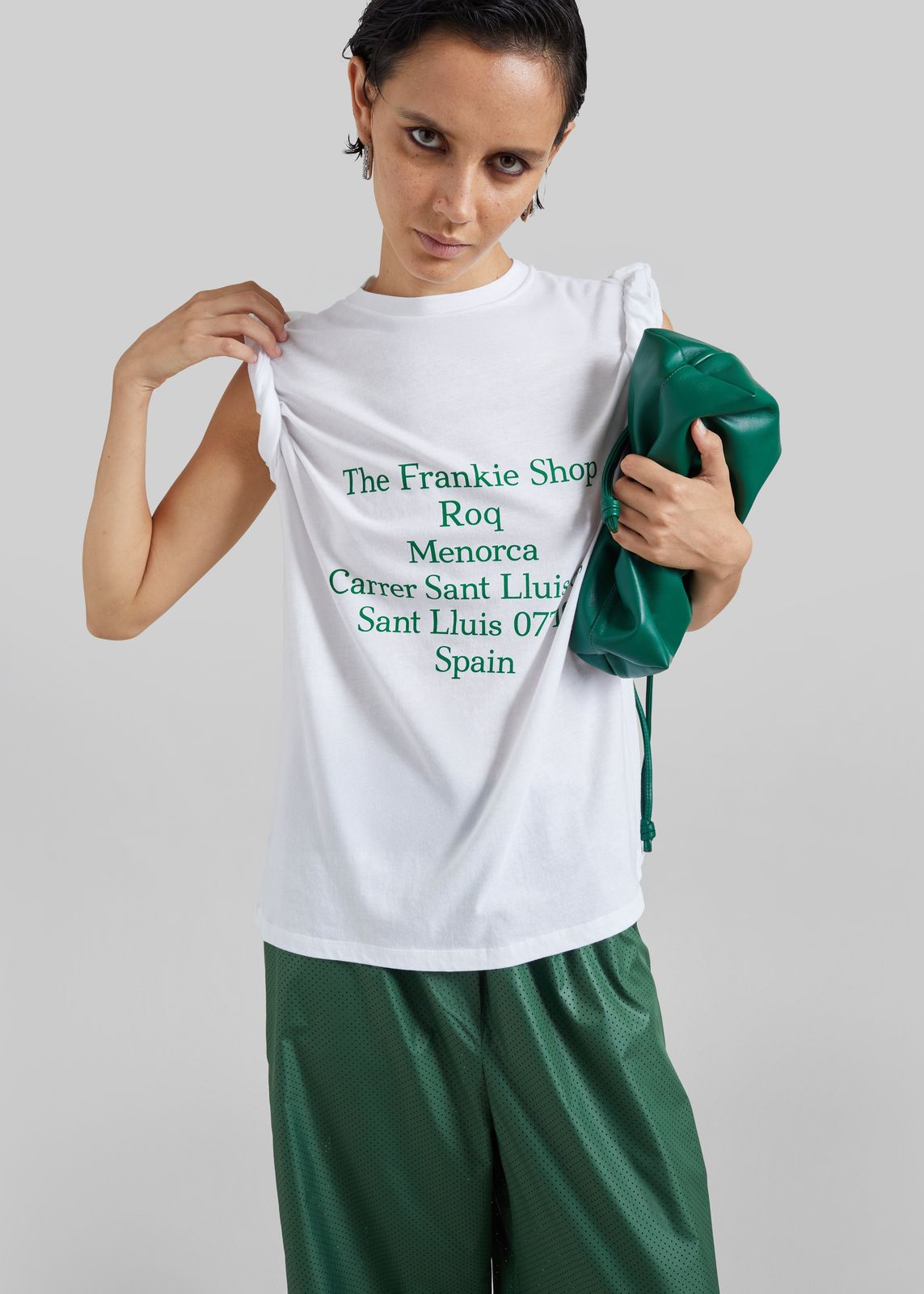 TFS Roq T-Shirt - White/Green