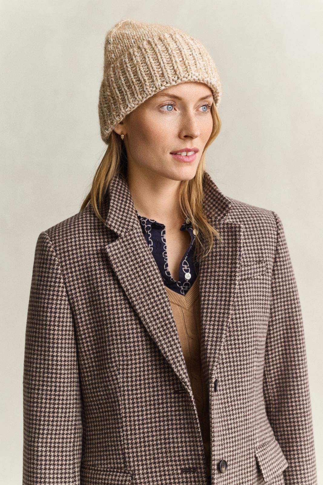 Mouline Wool Blend Beanie - MULTICOLOR