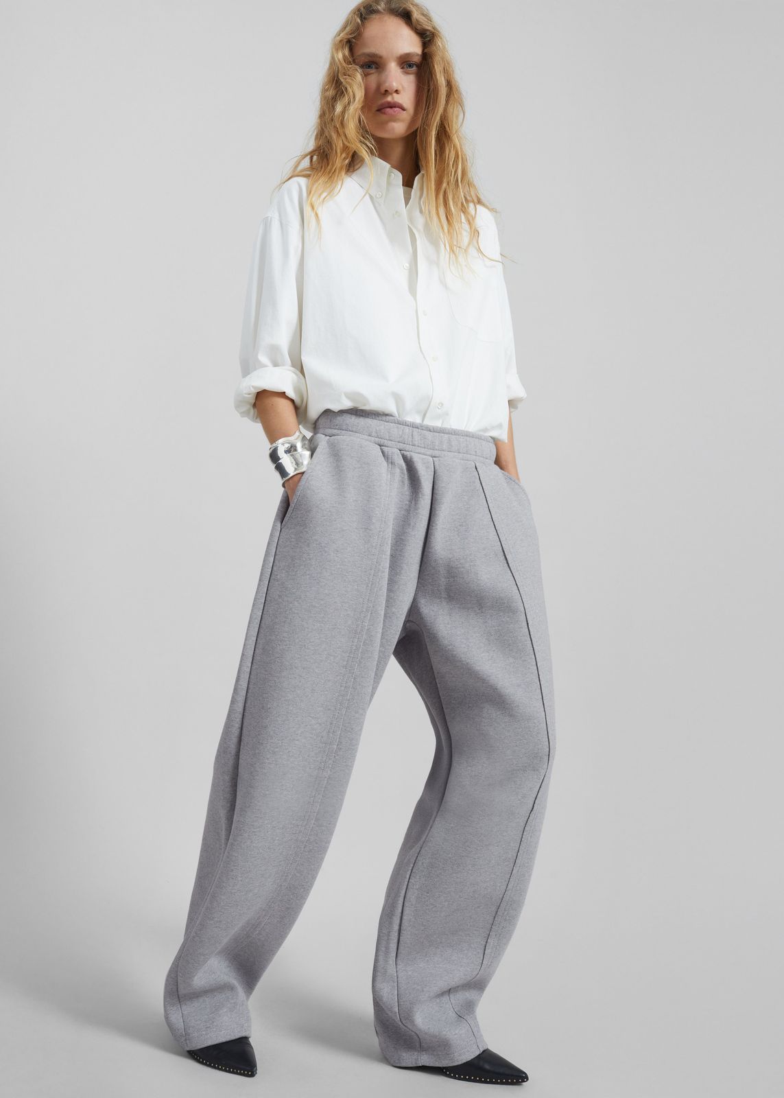 Keane Tapered Sweatpants - Grey
