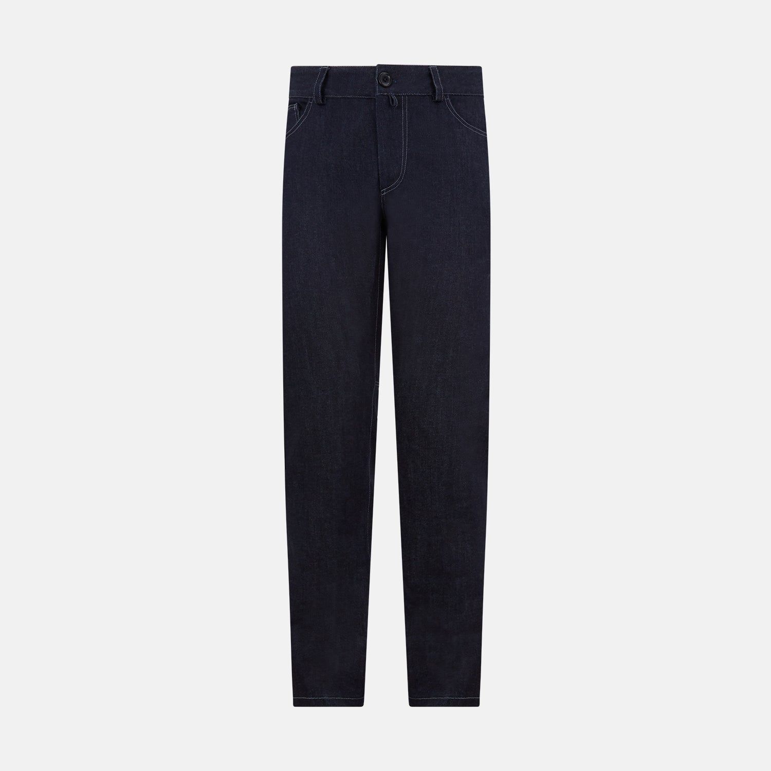 Navy Denim Trousers