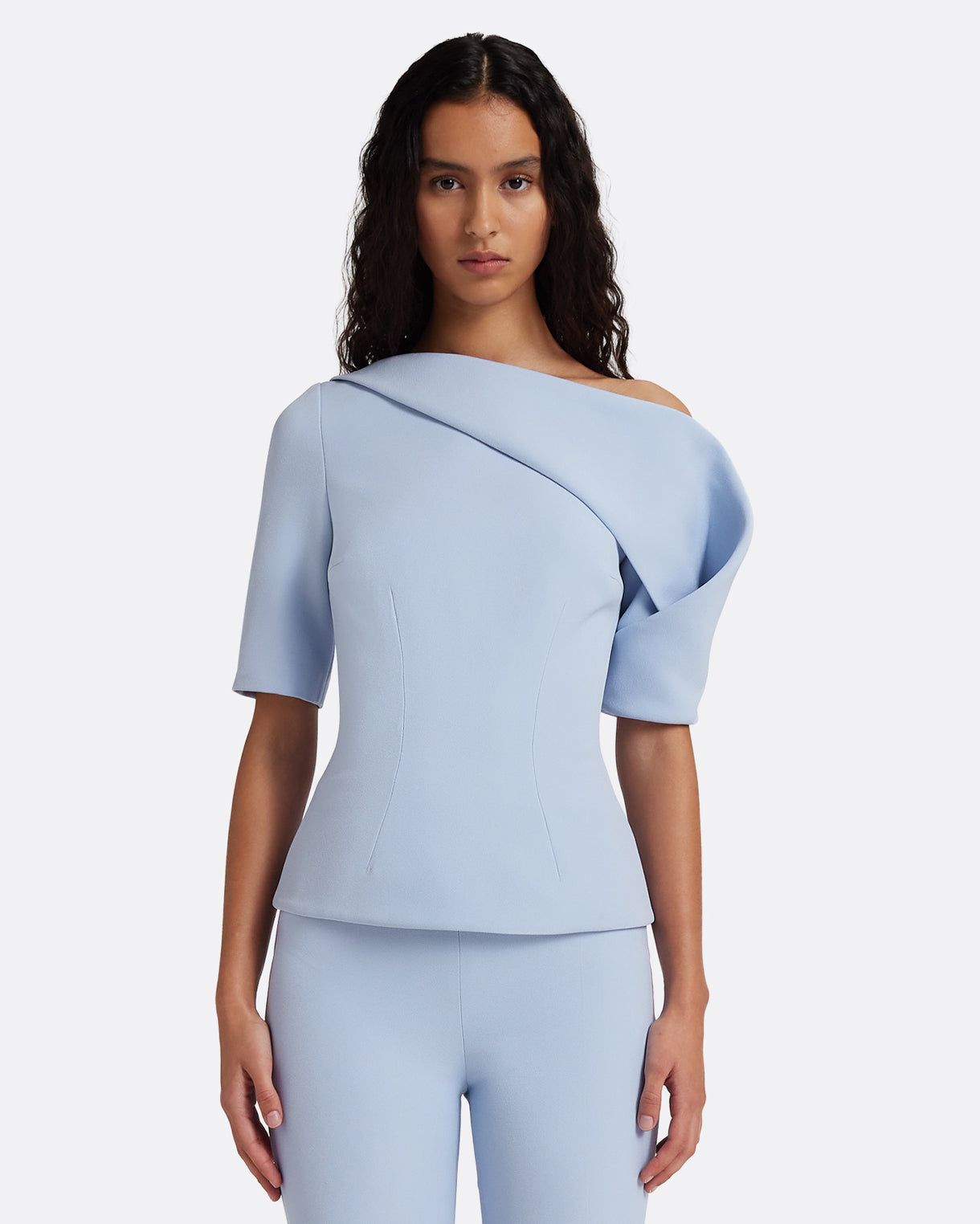Marley Top in Soft Sky