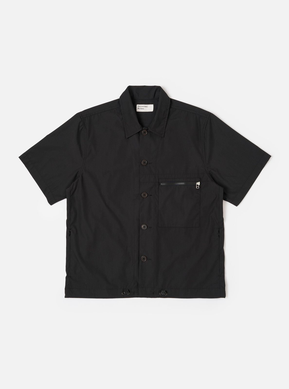 Black Recycled Polytech Z Tech Overshirt