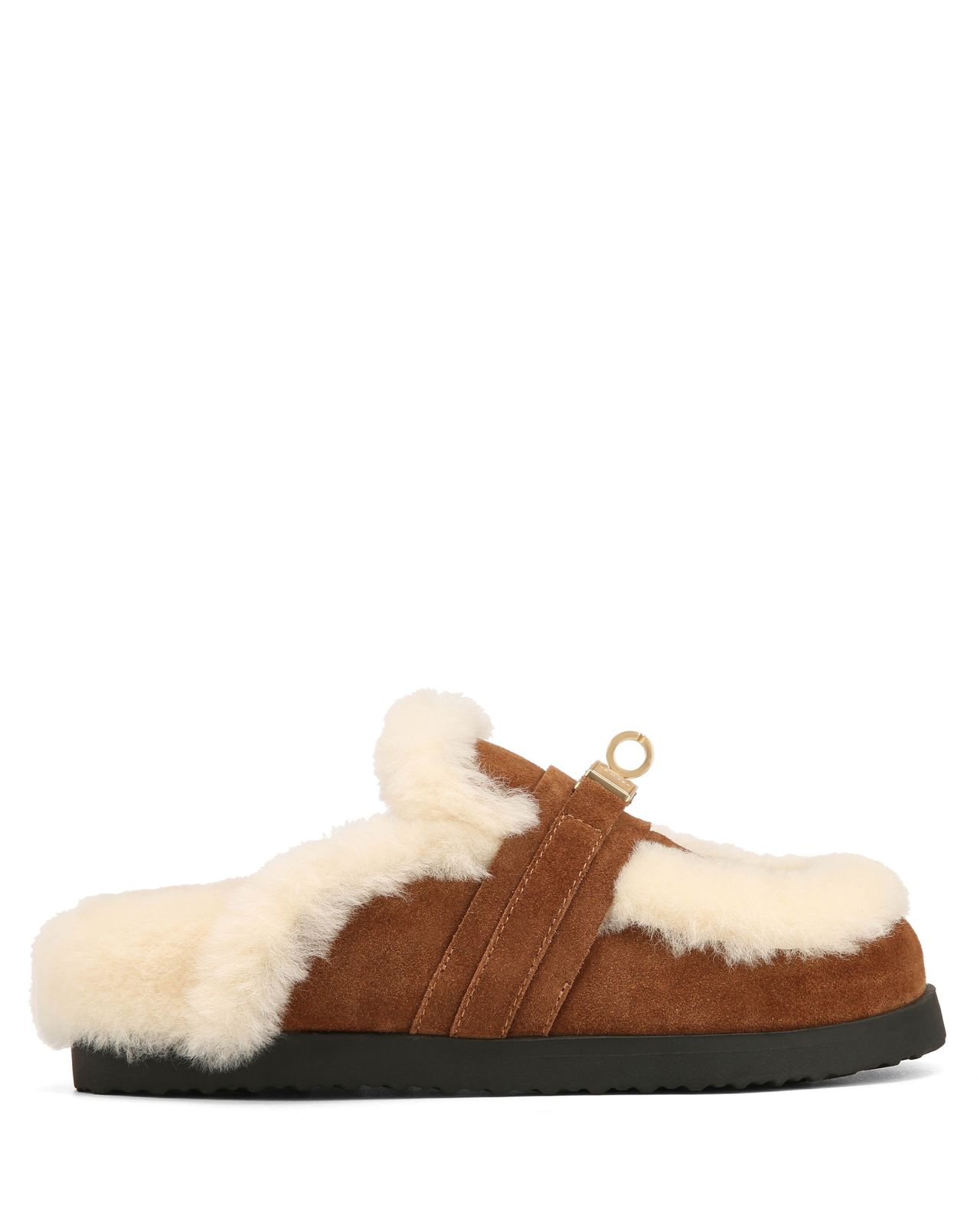 Toby Fur Tan Suede