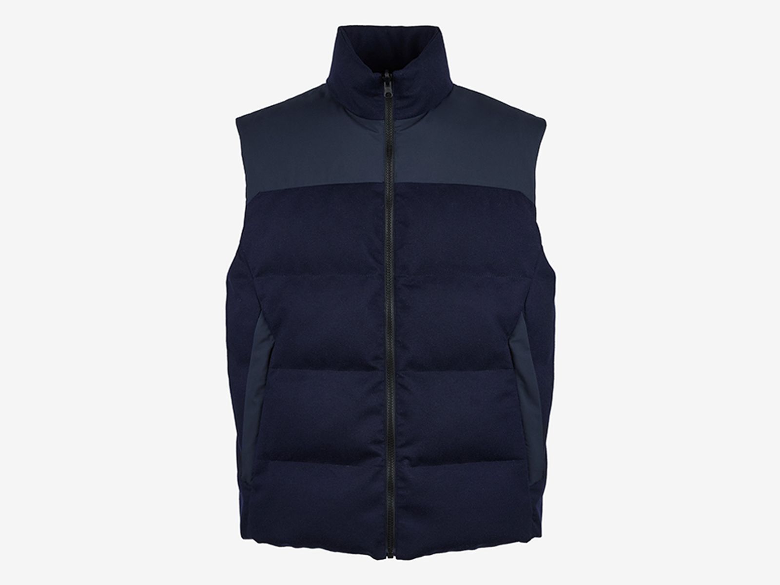 Feather Vest Reversible