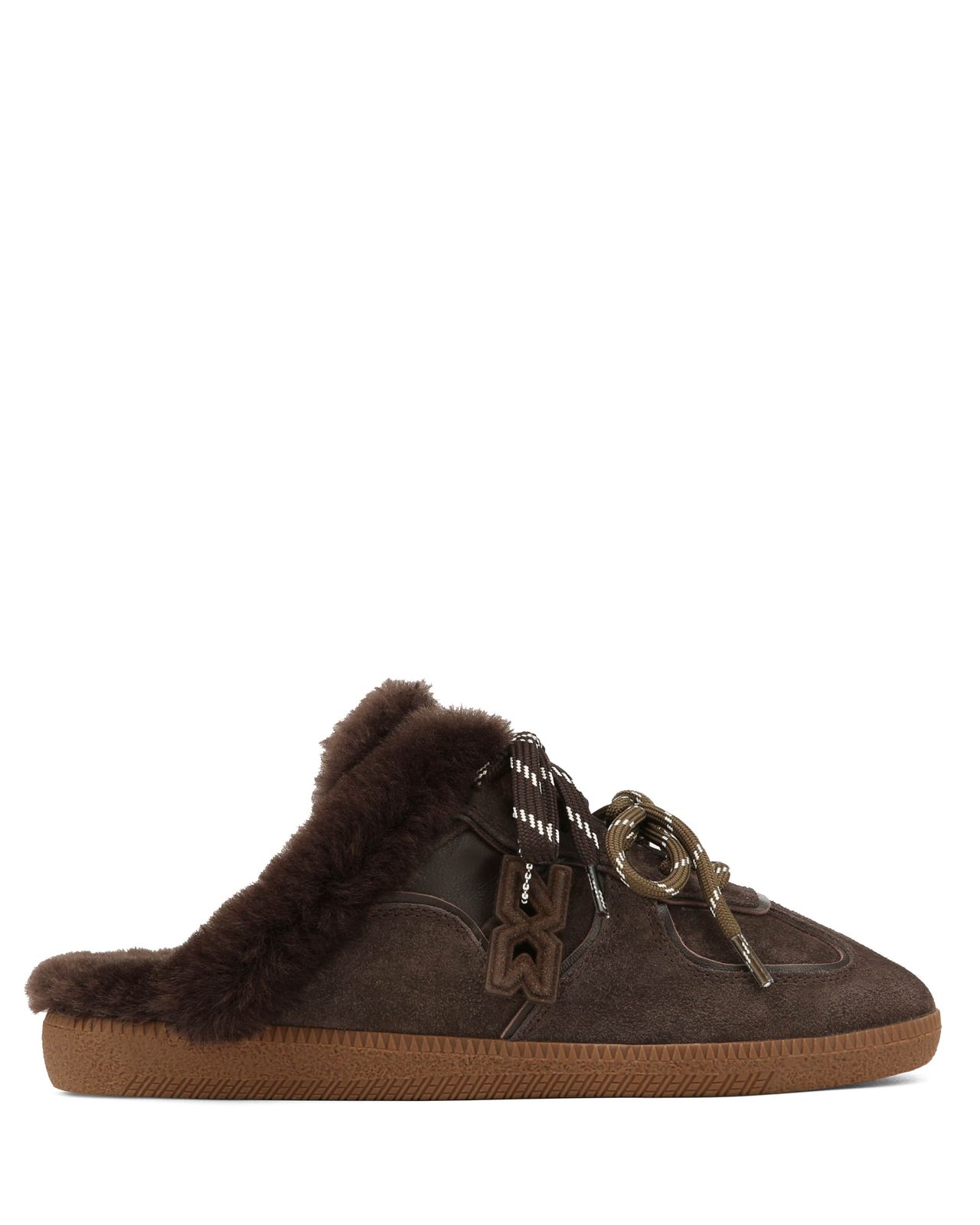 August Mule Umber Suede