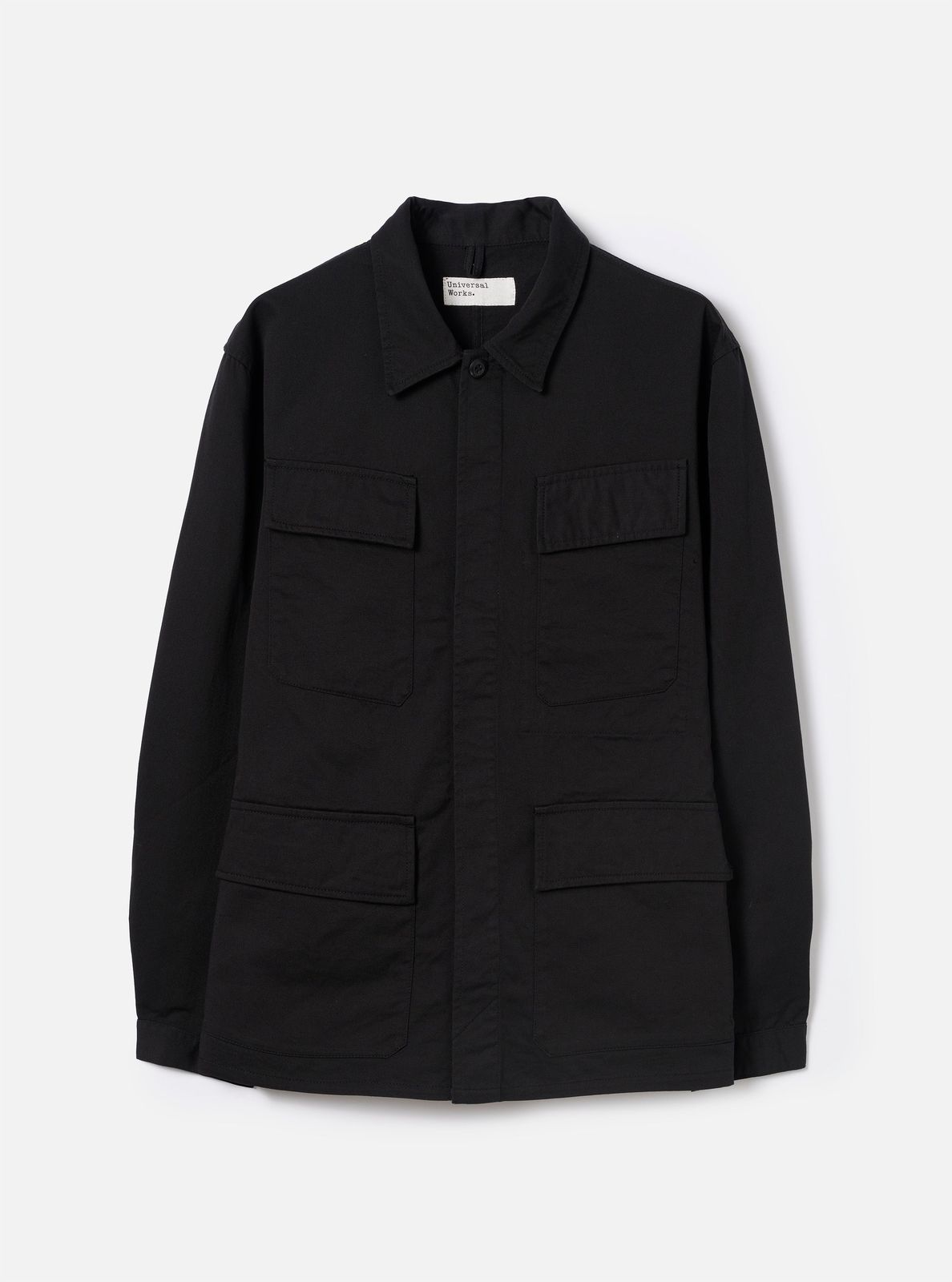 Black Twill MW Fatigue Jacket