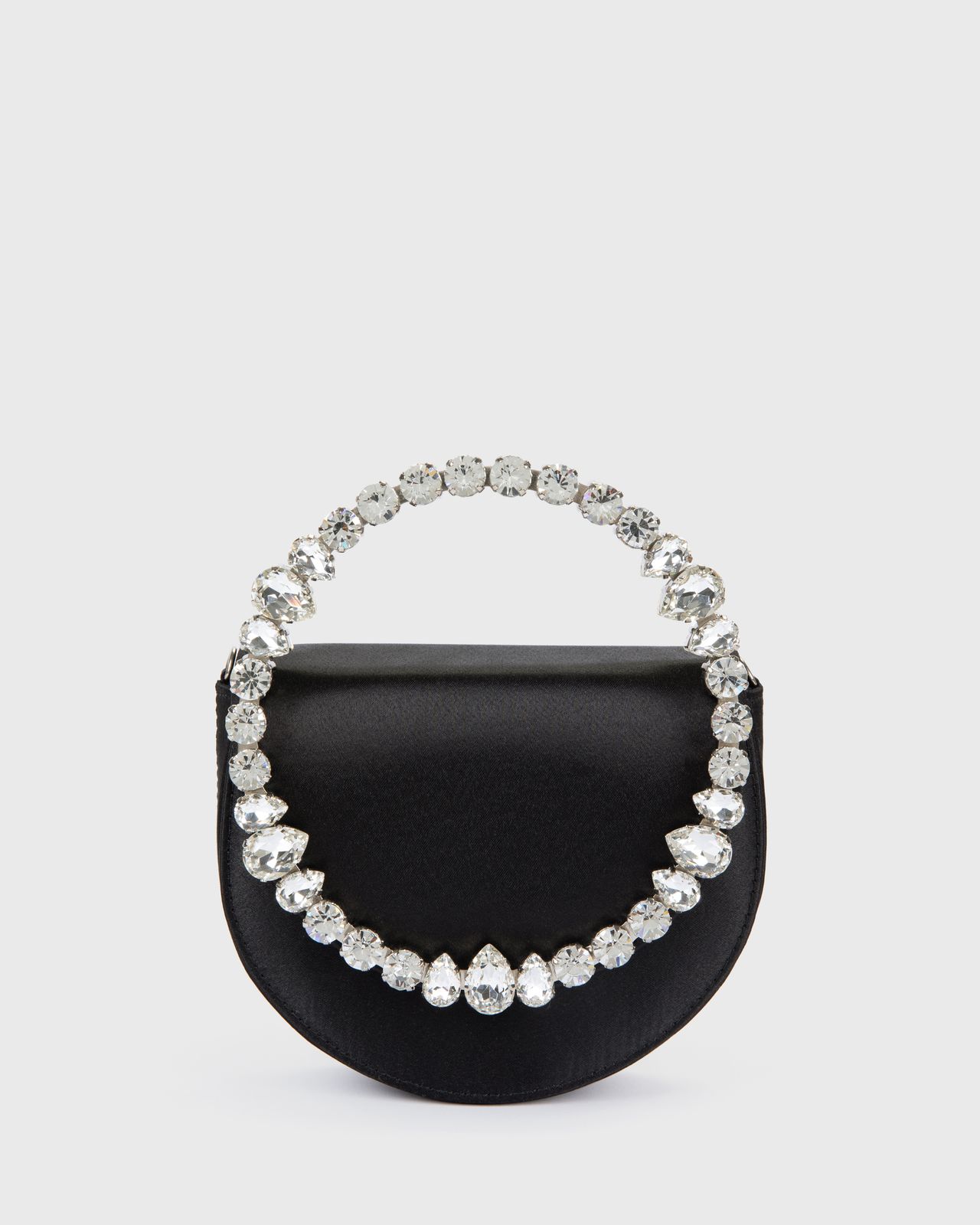 Mini Black Lily Clutch