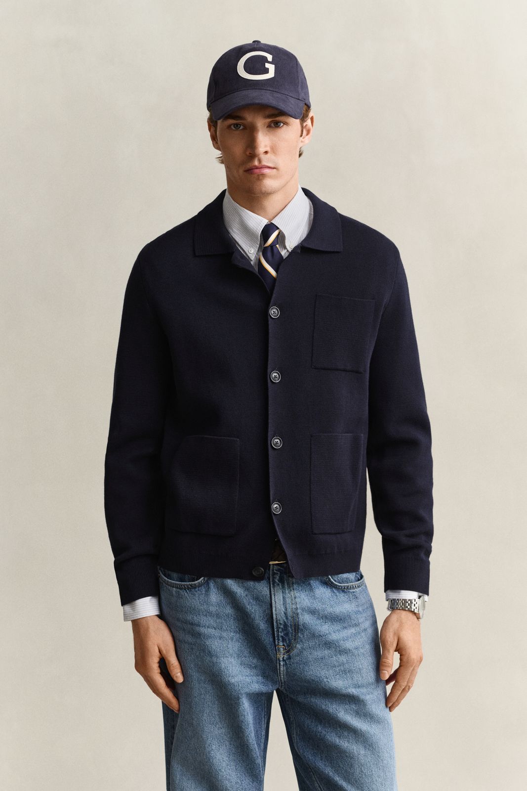 Milano Knit Cardigan - CHARCOAL MELANGE