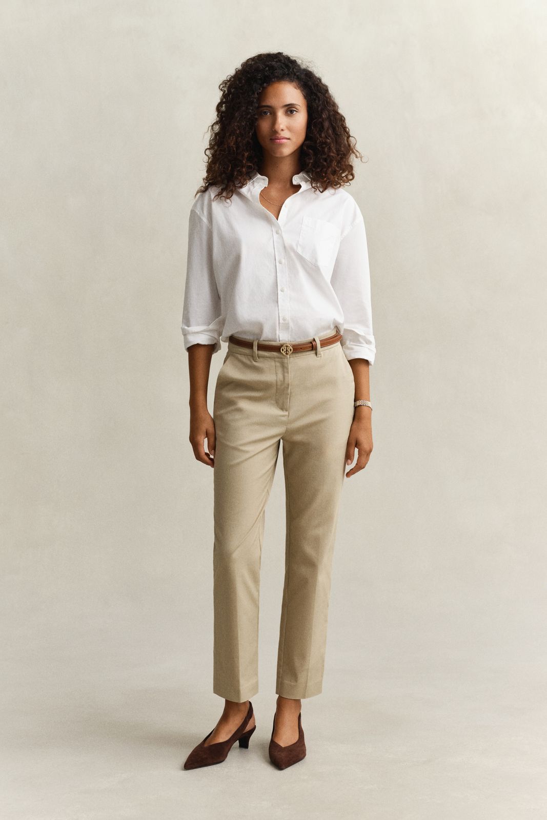 Slim Fit Slacks - EVENING BLUE
