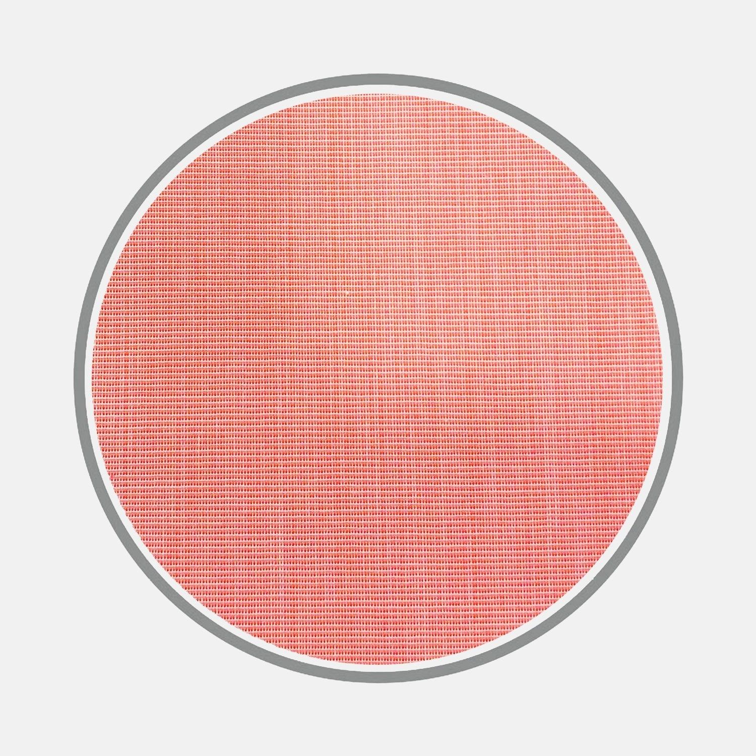 Coral Red End-on-end Cotton Fabric
