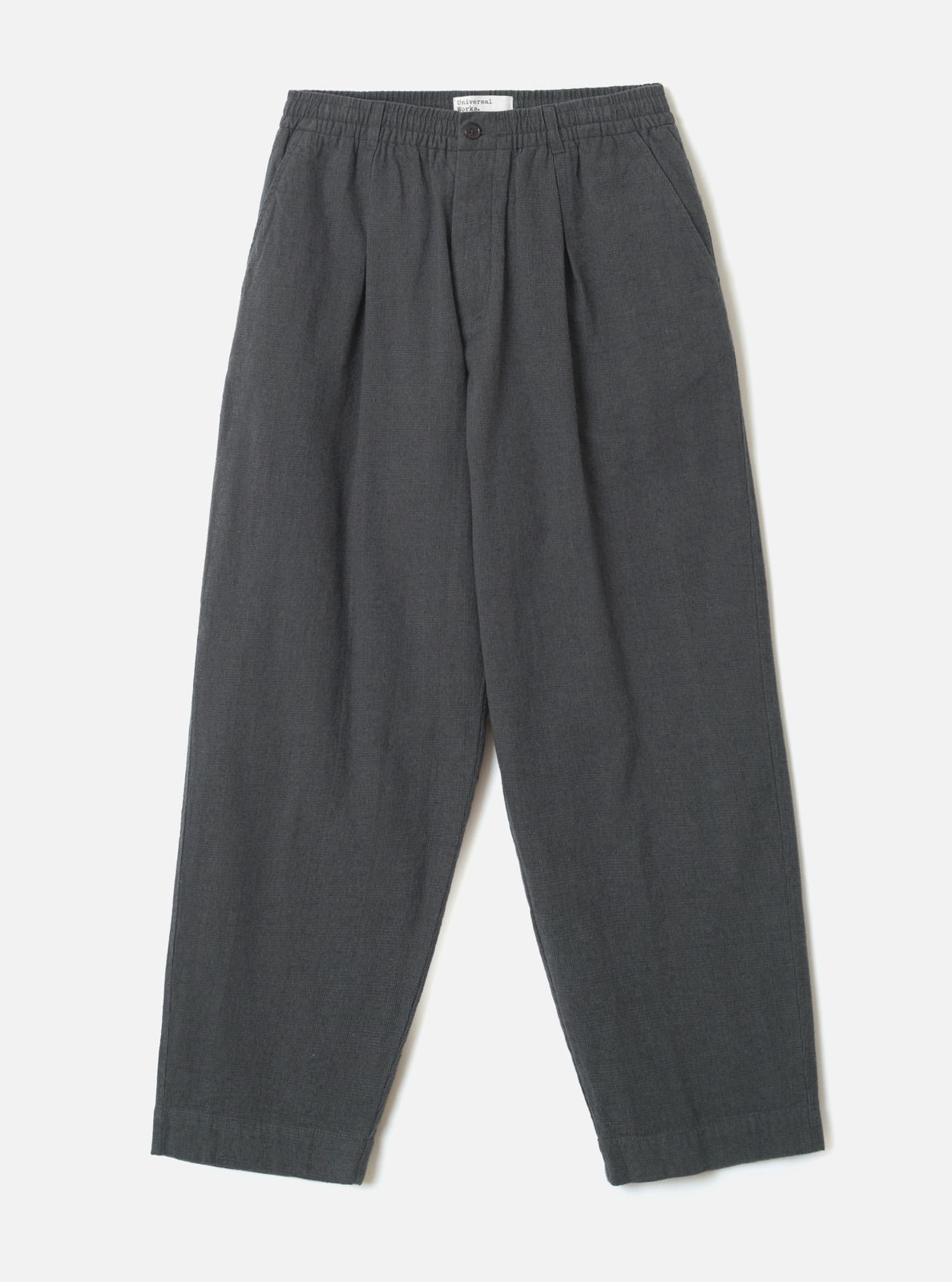 Grey Liverpool Check Oxford Pant