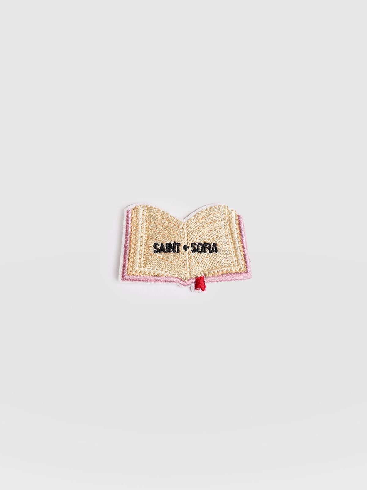 Book Sticker Badge - Cream
