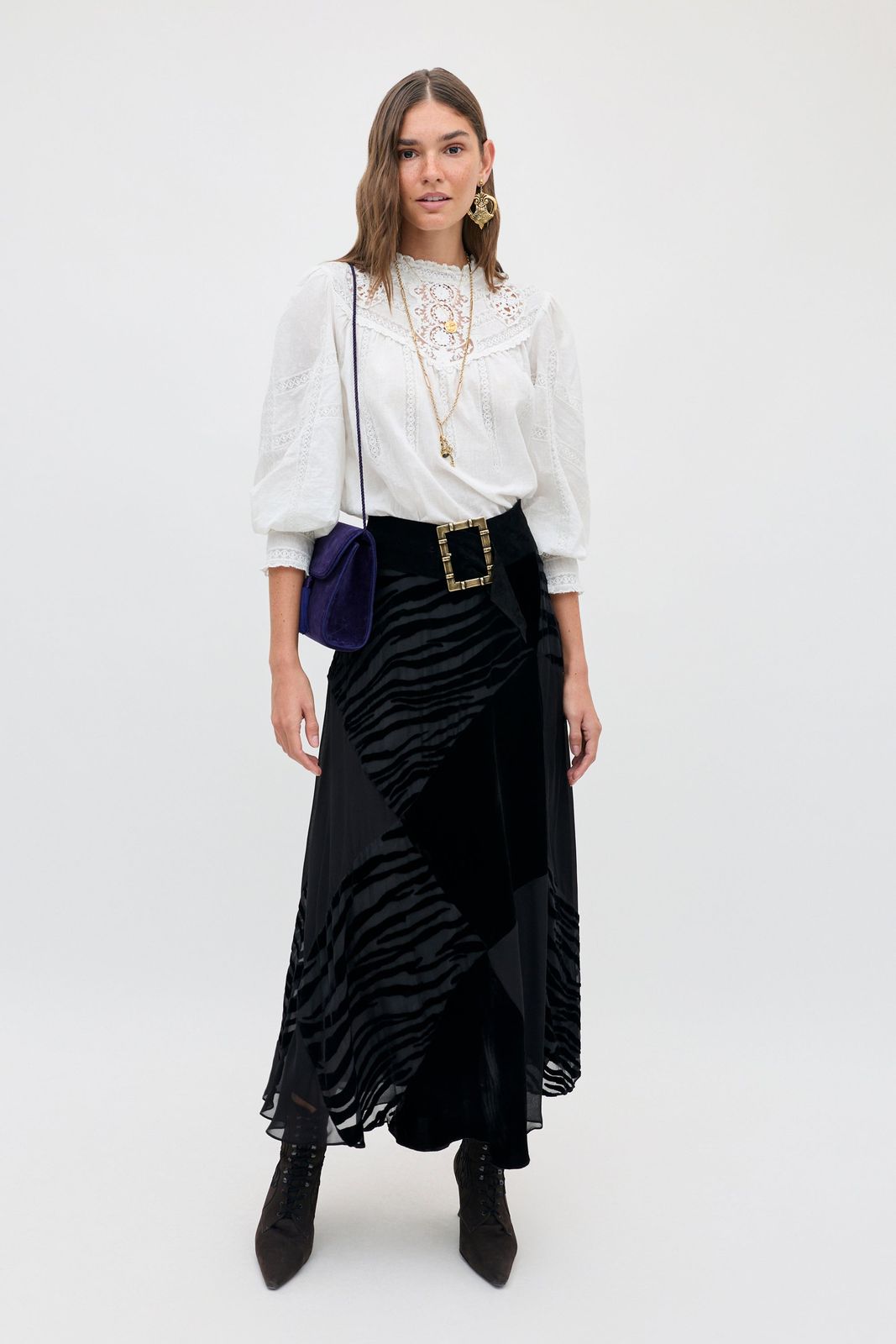 Patrizia - Cooper Tiger Devore Black