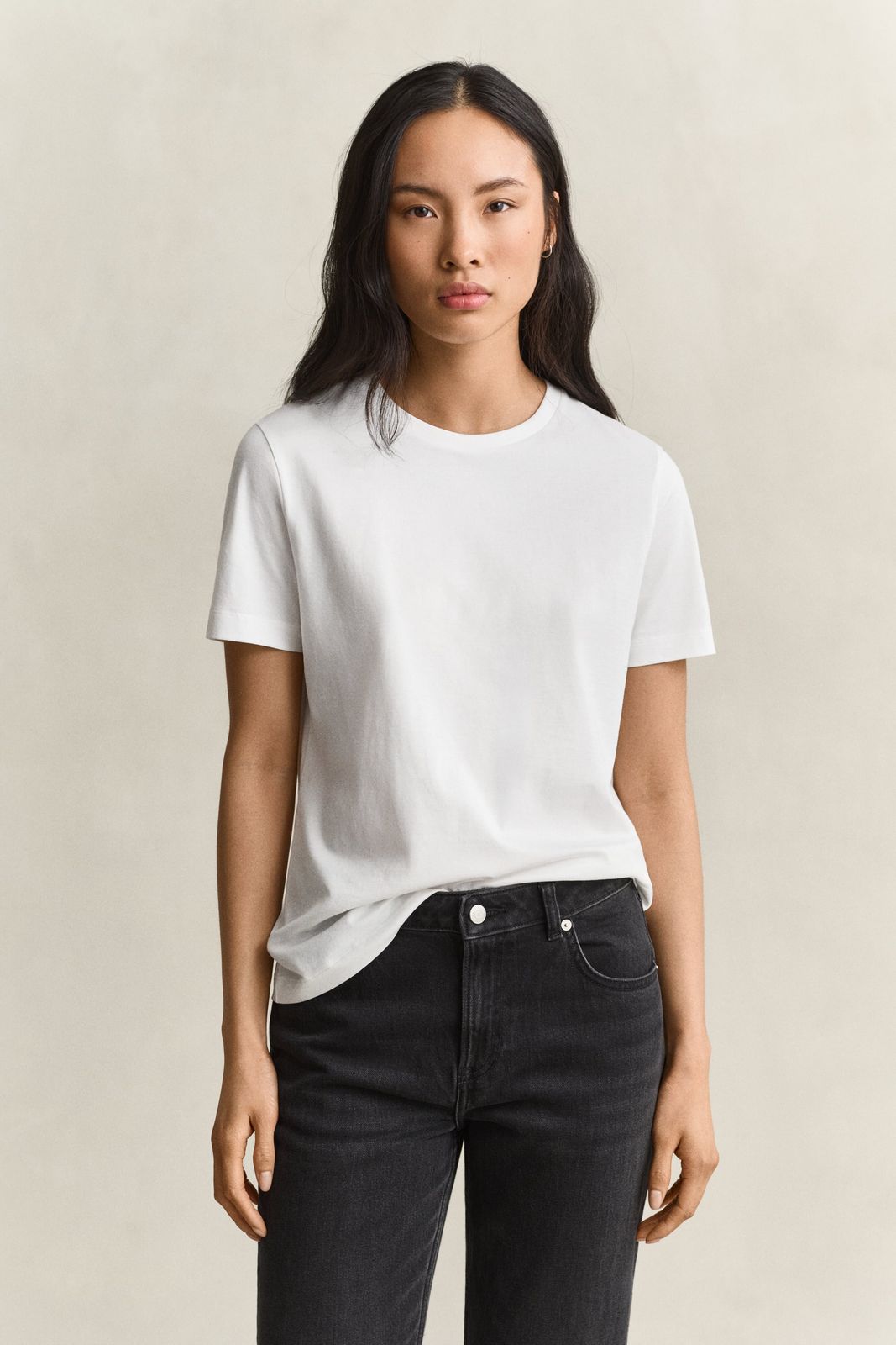 Pima Cotton T-Shirt - EVENING BLUE