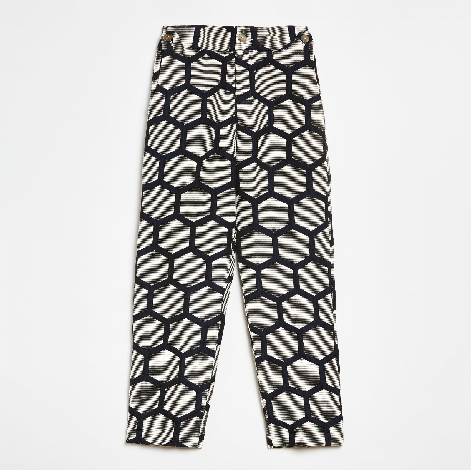 Hexagon Black Prince Trousers