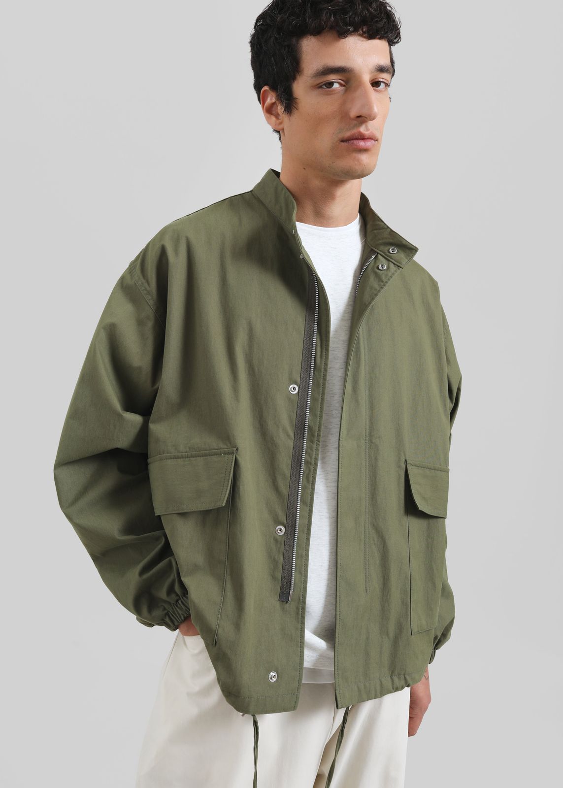 Lowan Cargo Jacket - Olive