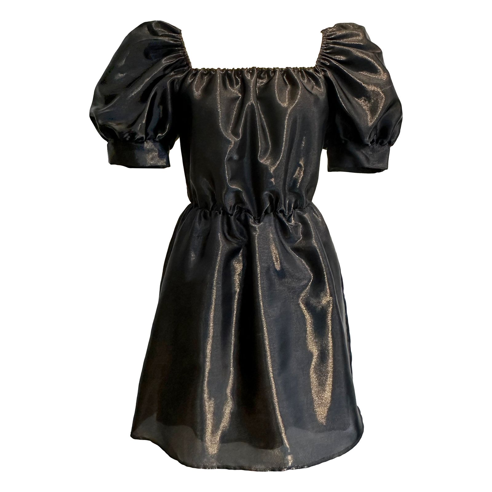 The Parade Dress in Sparkle Satin