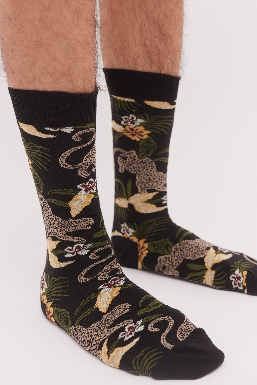 Men’s Socks Soleia Black/yellow