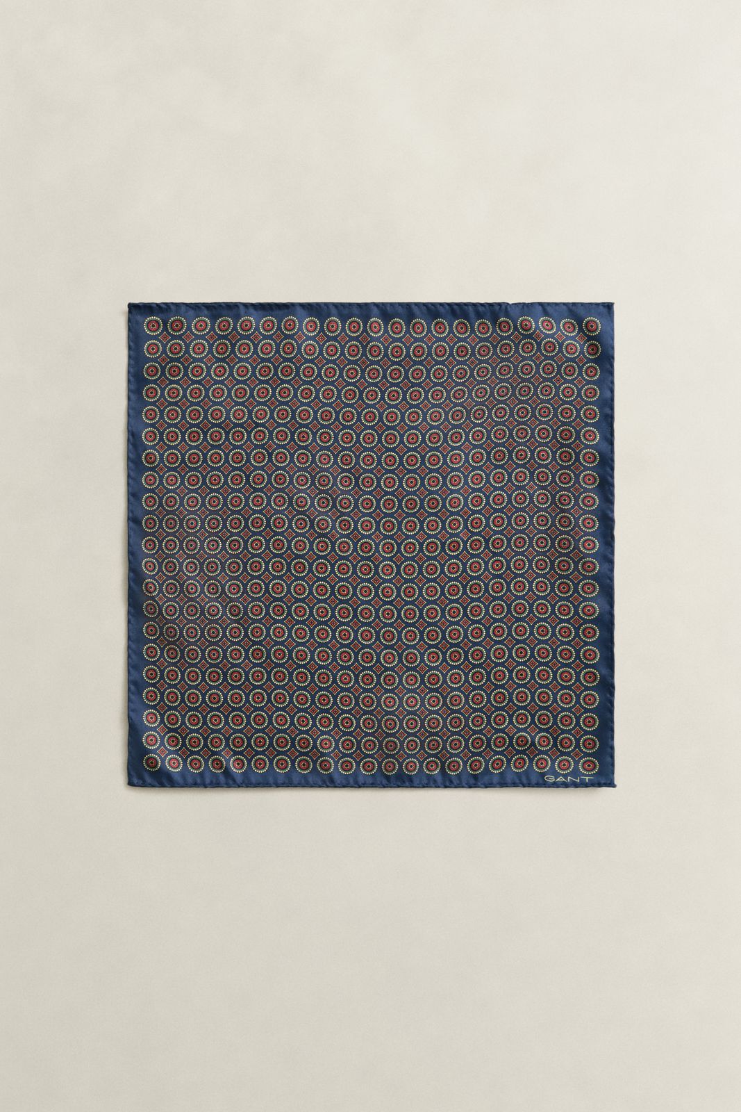 Foulard Print Pocket Square - CLASSIC BLUE