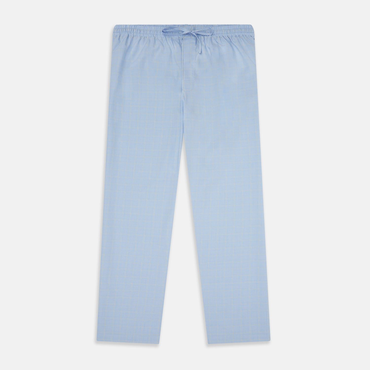 Blue Prince Of Wales Check Pyjama Trousers
