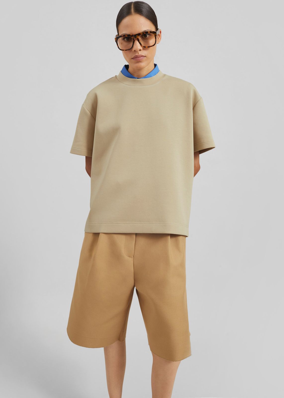 Scoob Boxy T-Shirt - Beige
