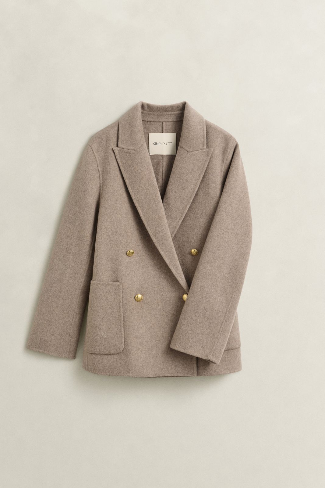 Classic Handstitched Club Blazer - MIST TAUPE