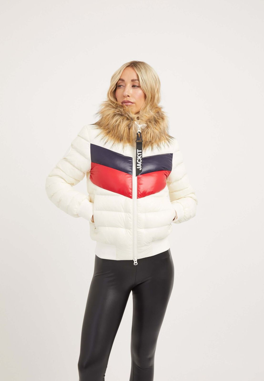 Retro Racer Revolution Jacket Snow