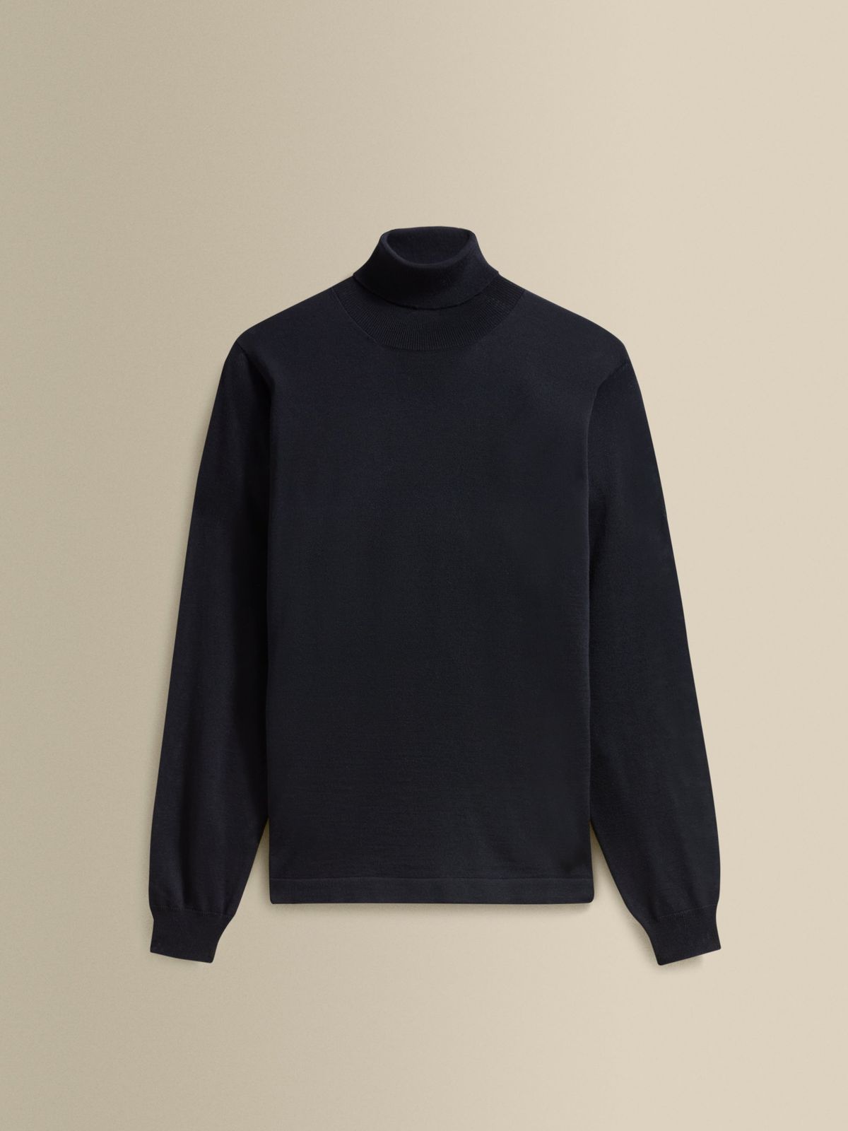 Merino Wool Extrafine Roll Neck Sweater