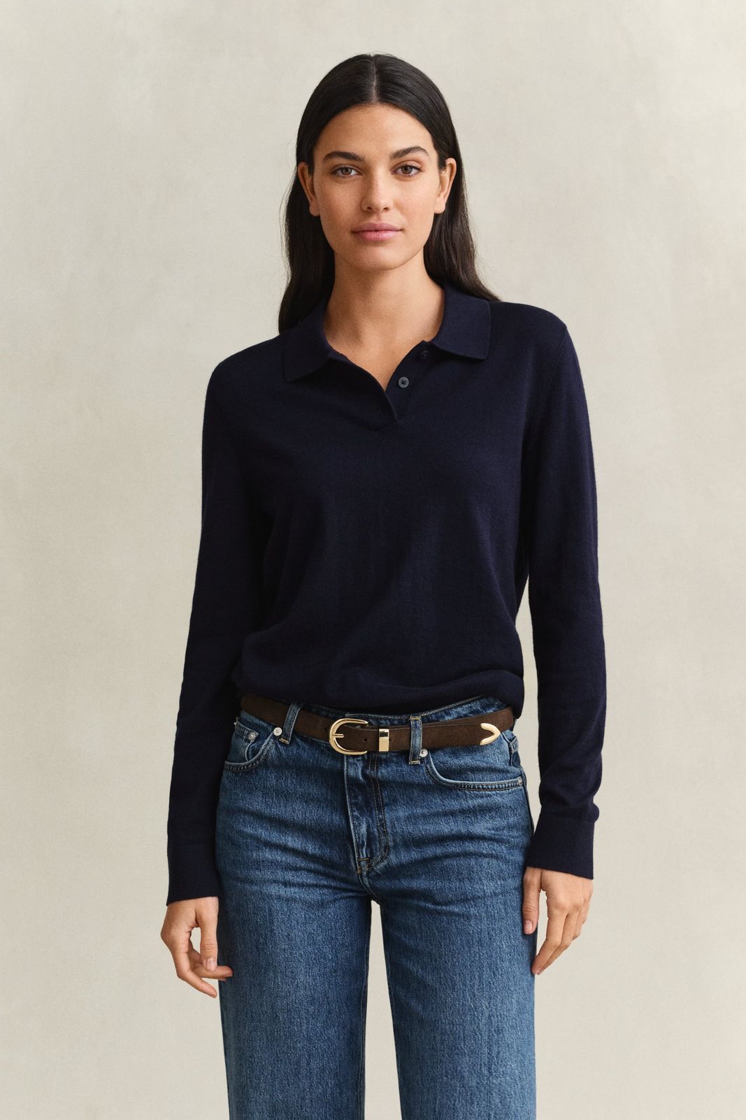 Fine Knitted Sweater - DEEP GRAPE WINE