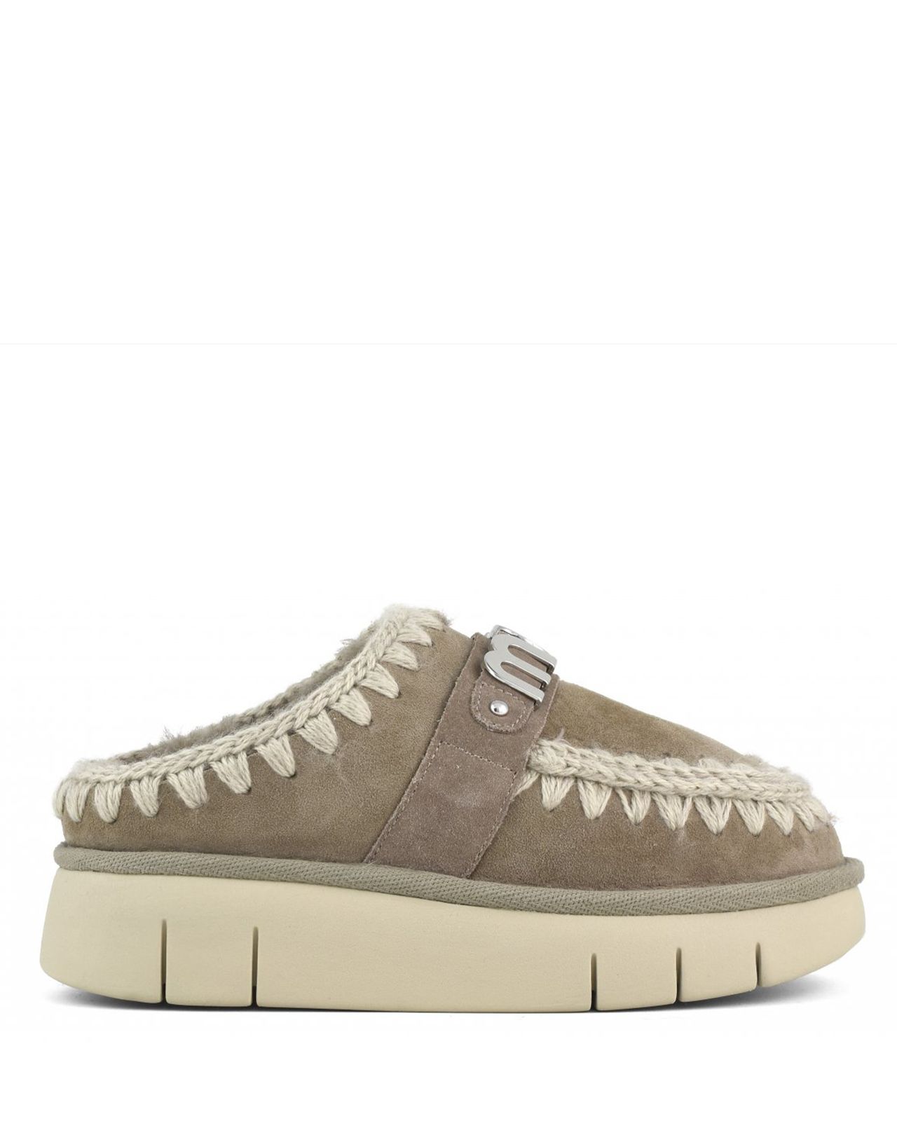 Bounce Clog Elephant Grey Suede MU.FW531001A