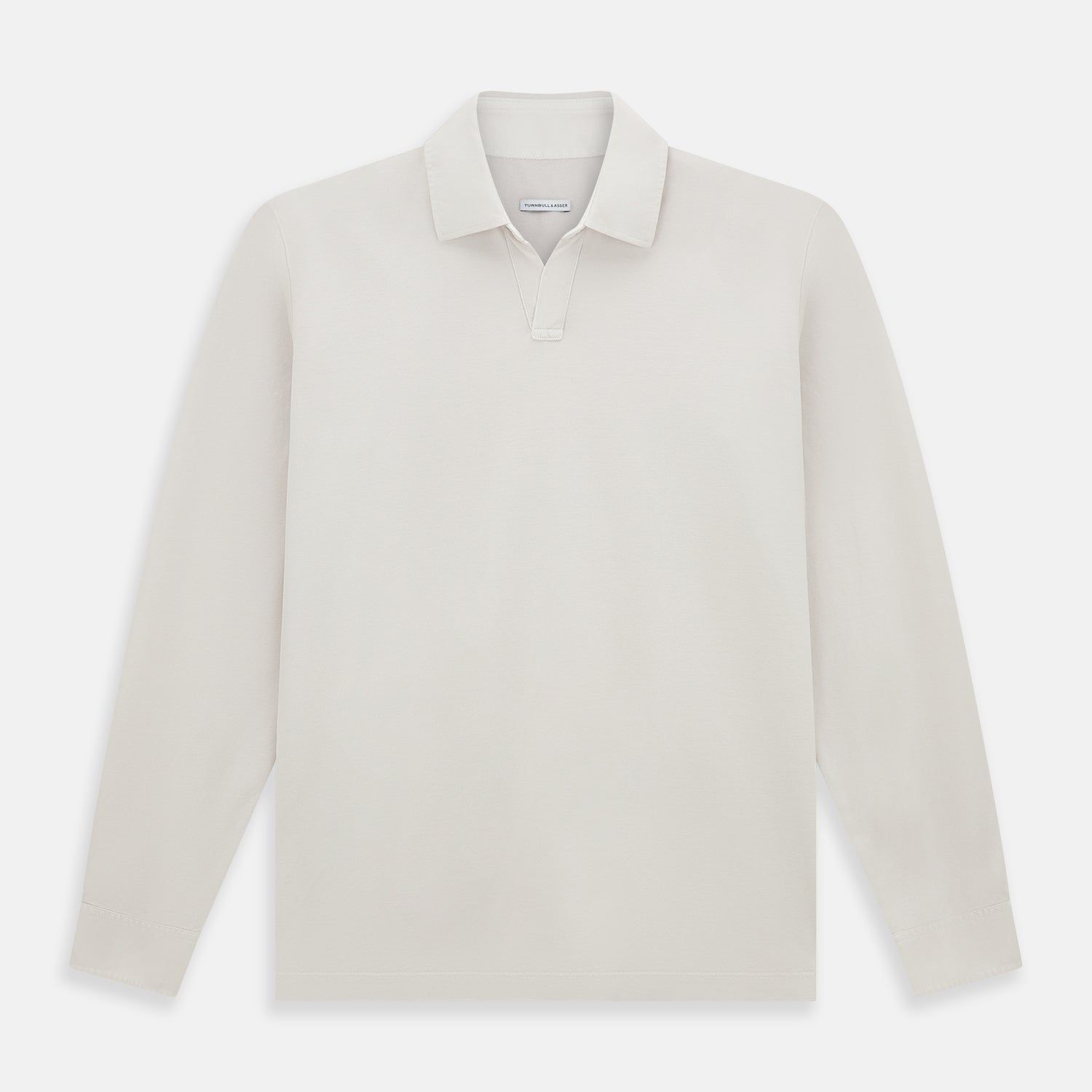 Pale Pink Rugby Polo Shirt