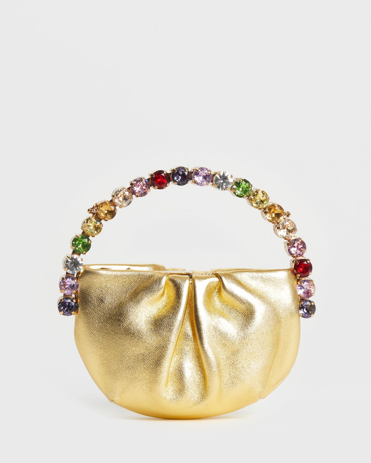 Gold Rainbow Micro Eternity Clutch