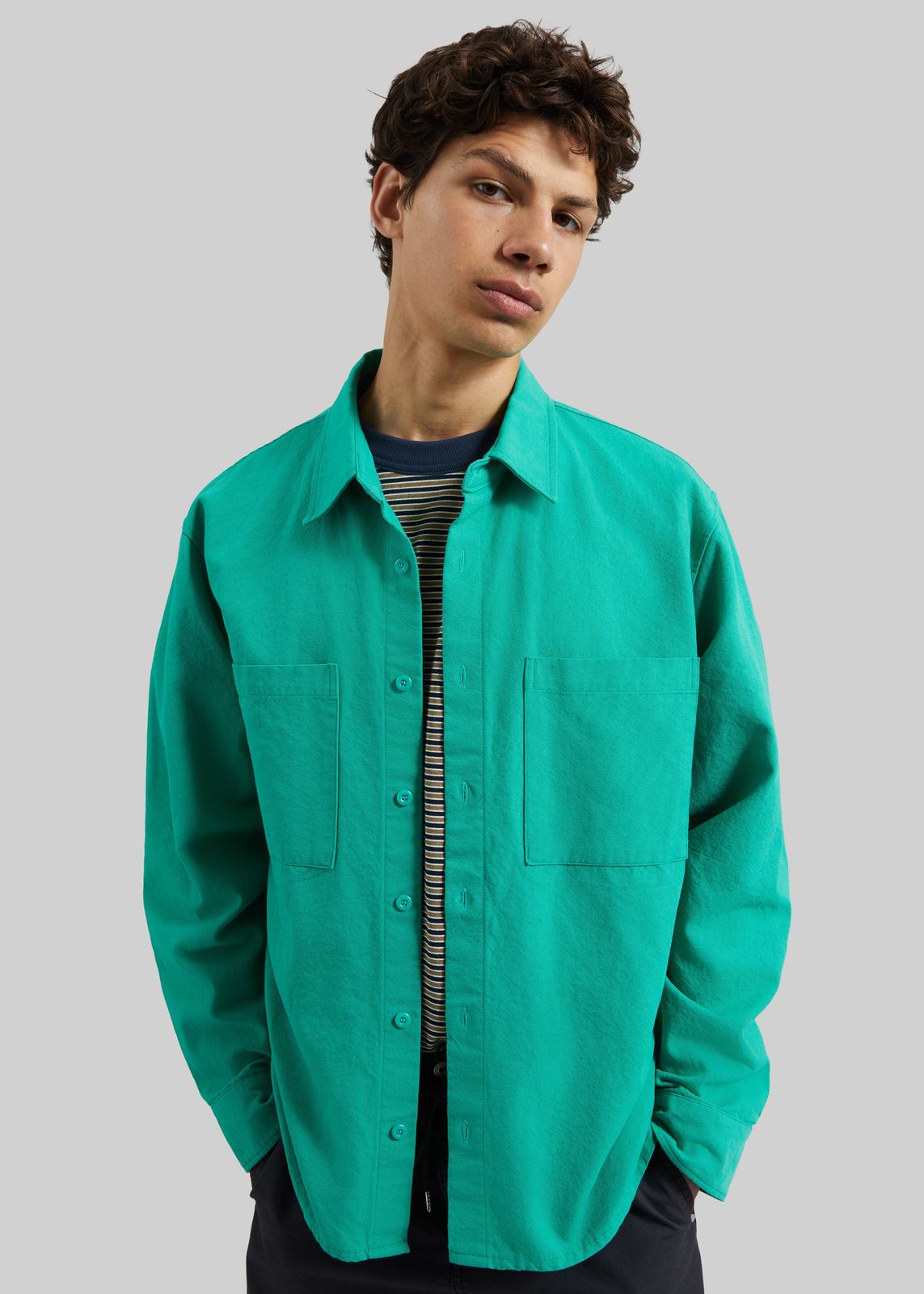 Keller Cotton Shirt - Green