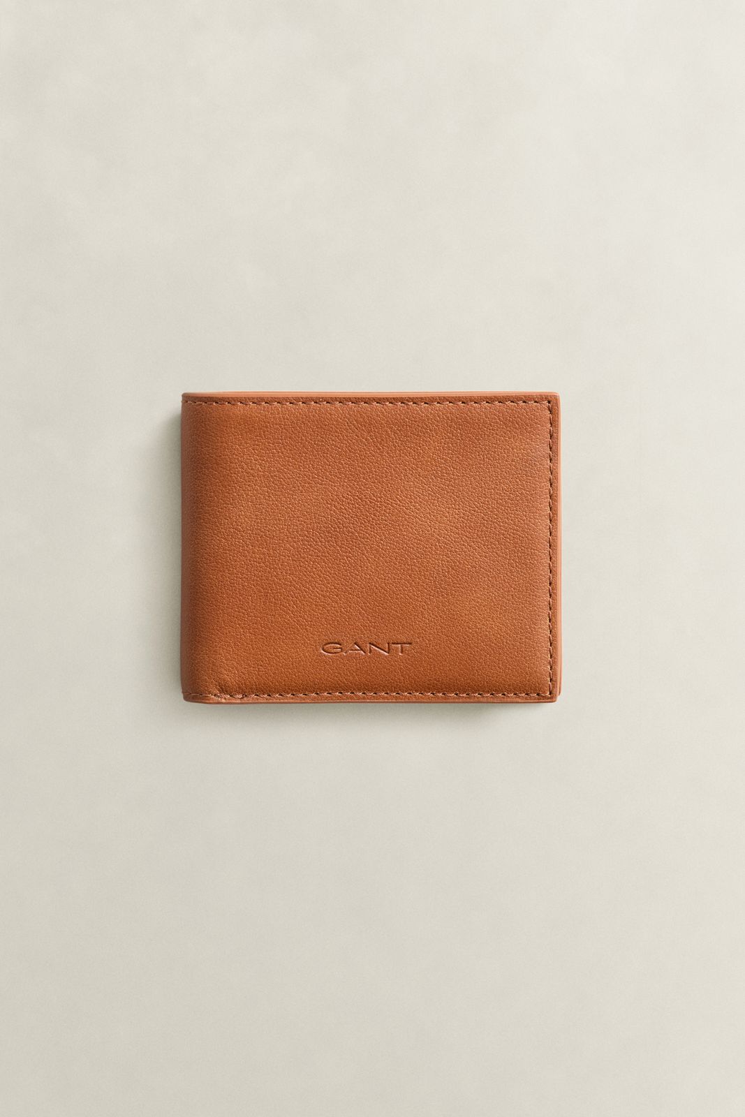 Leather Bifold Wallet - MAHOGANY BROWN