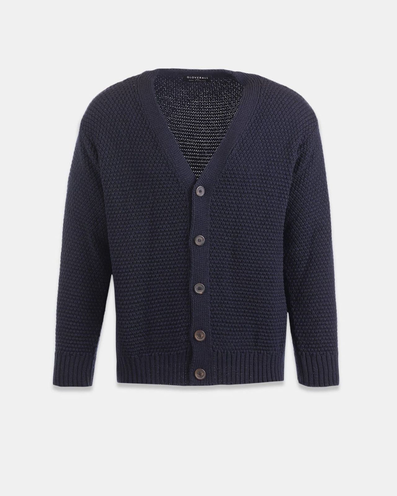 Men's Moss Stitch Cardigan