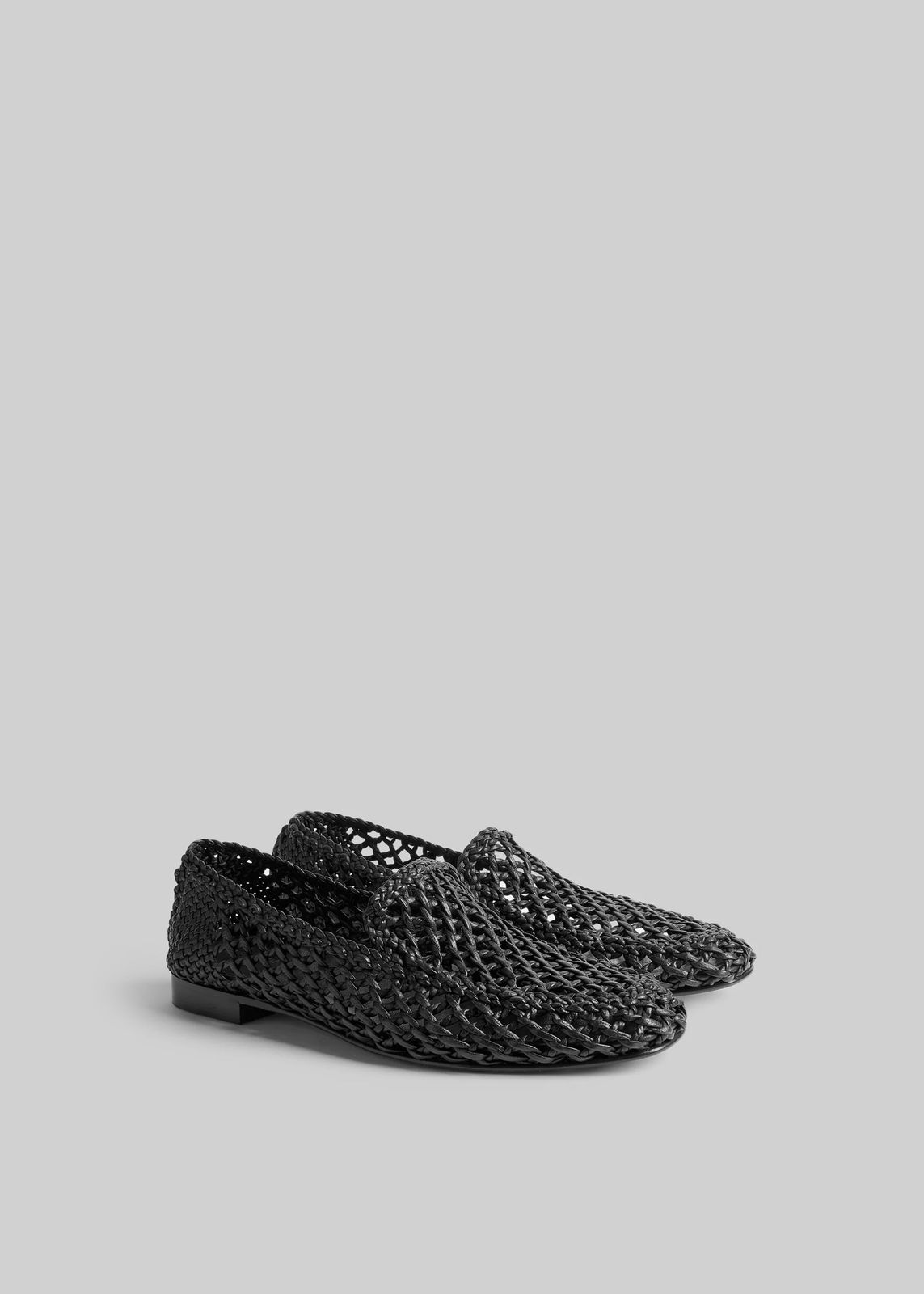 Le Monde Beryl Soft Knotted Loafers - Black