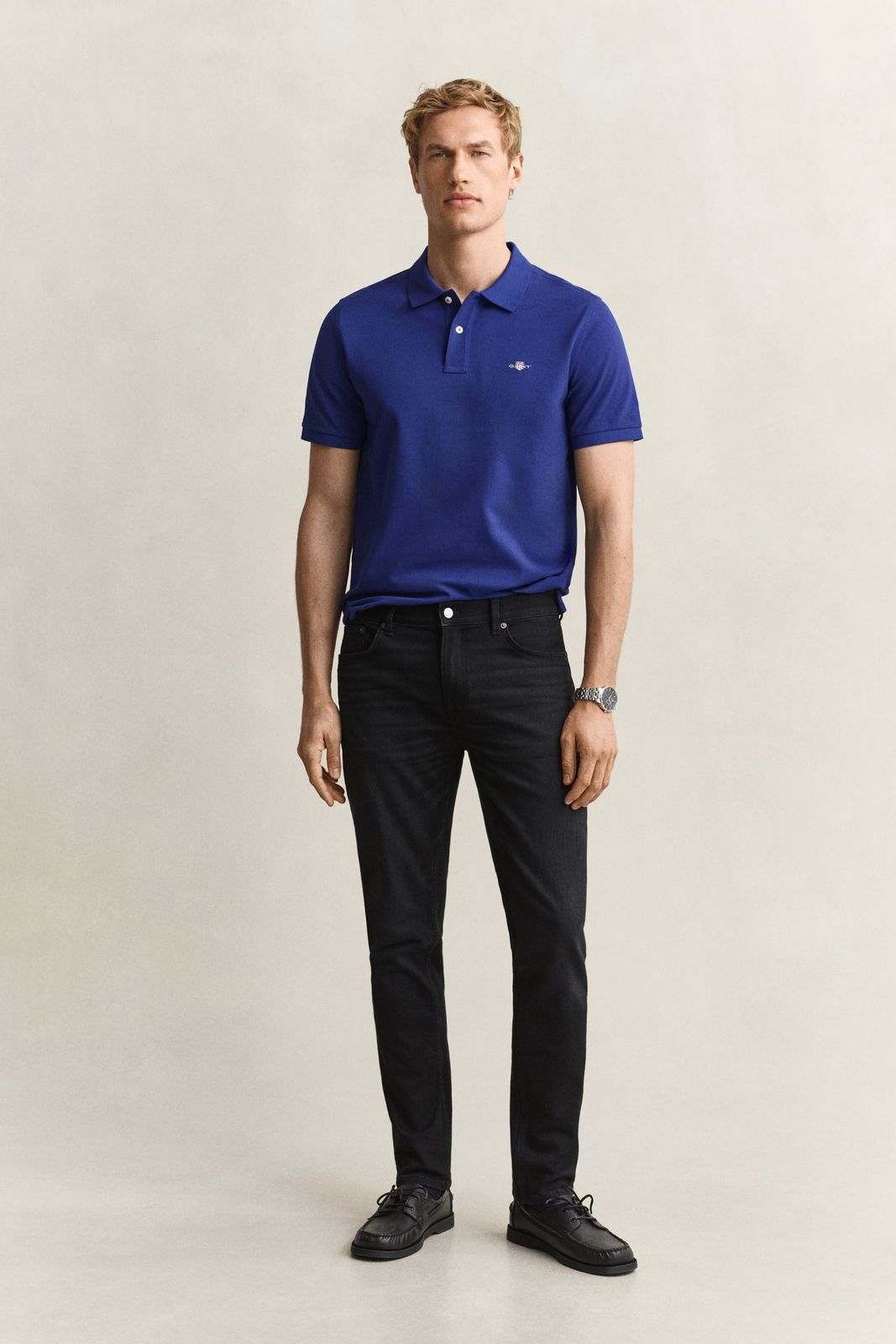 Slim Jeans - MID BLUE WORN IN