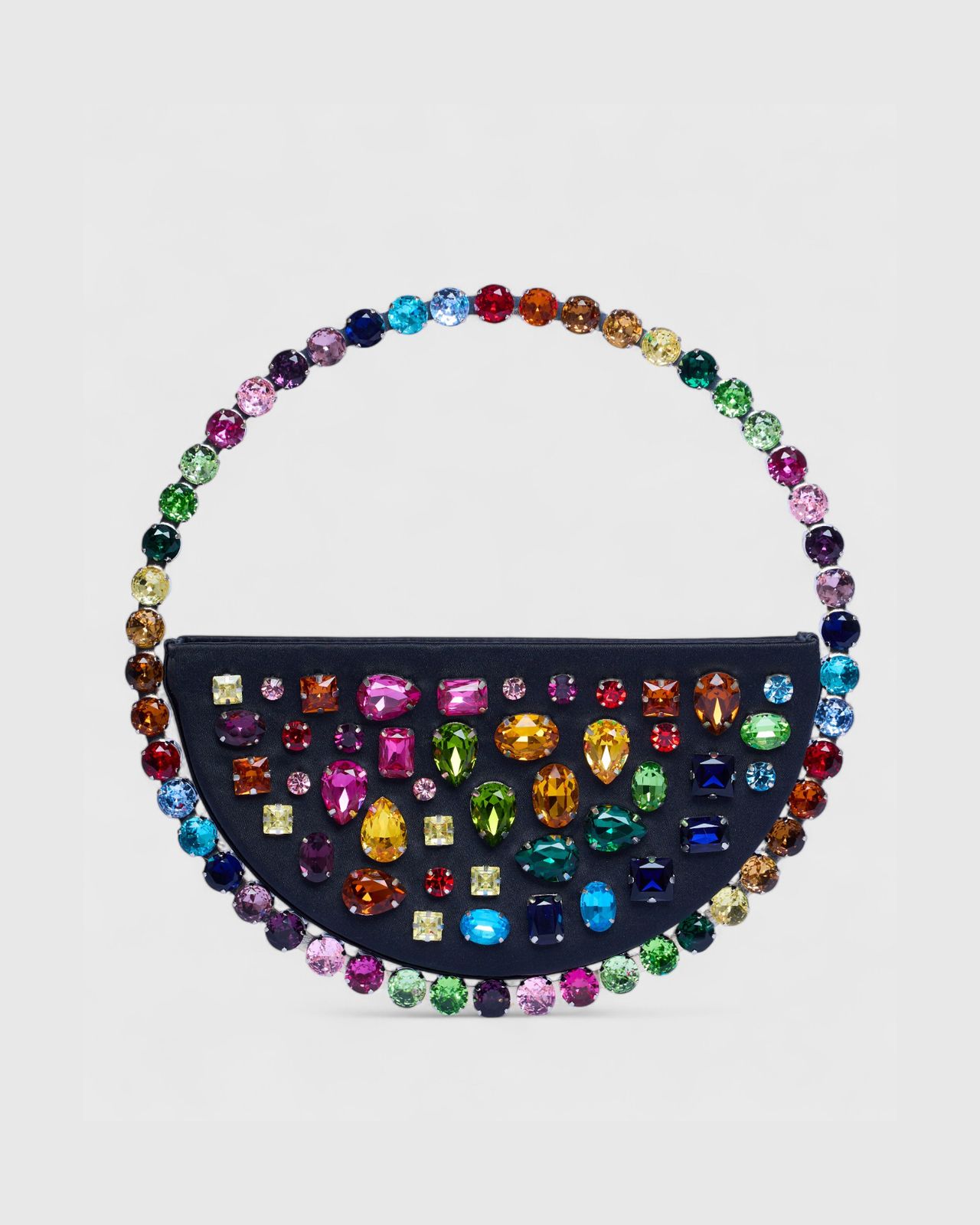 Rainbow Stones Eternity Clutch
