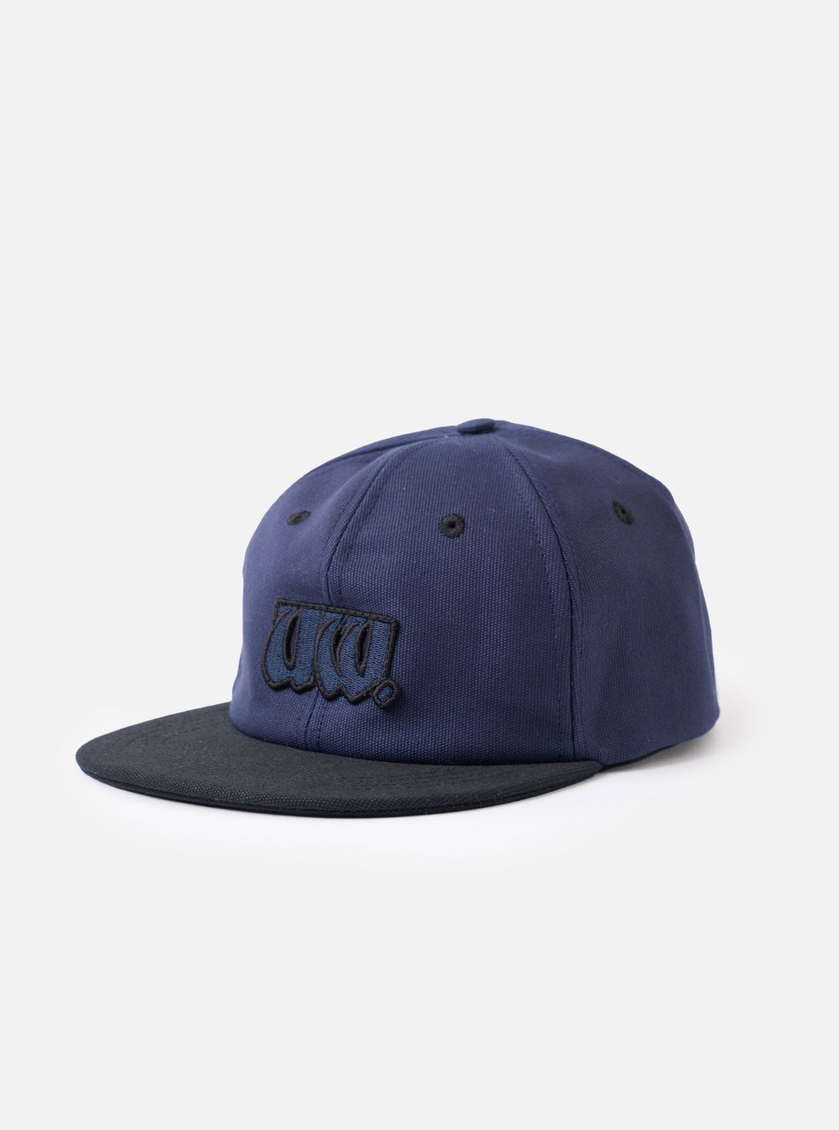 Navy/black Canvas Baseball Hat