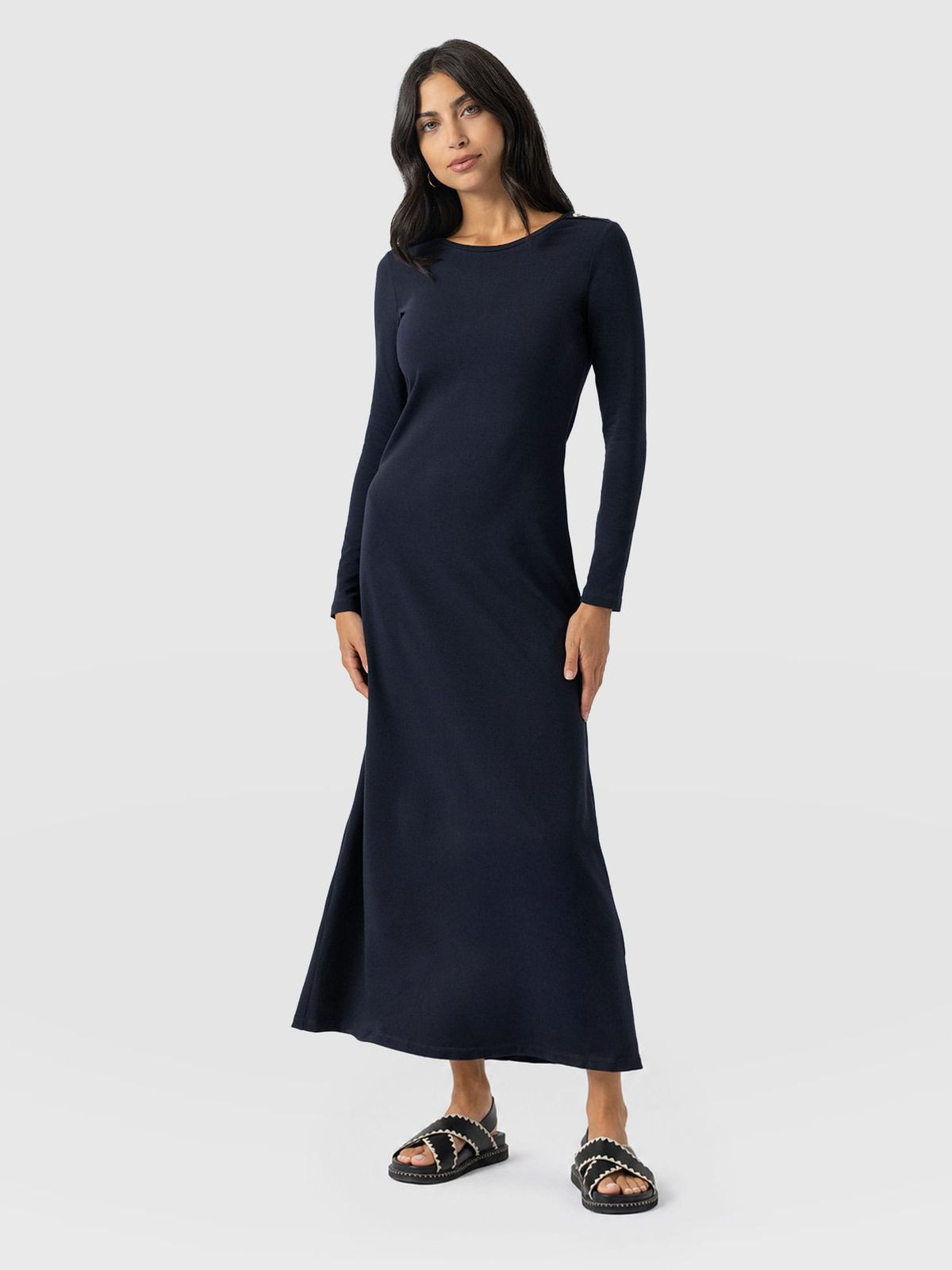 Runway Maxi Dress - Navy