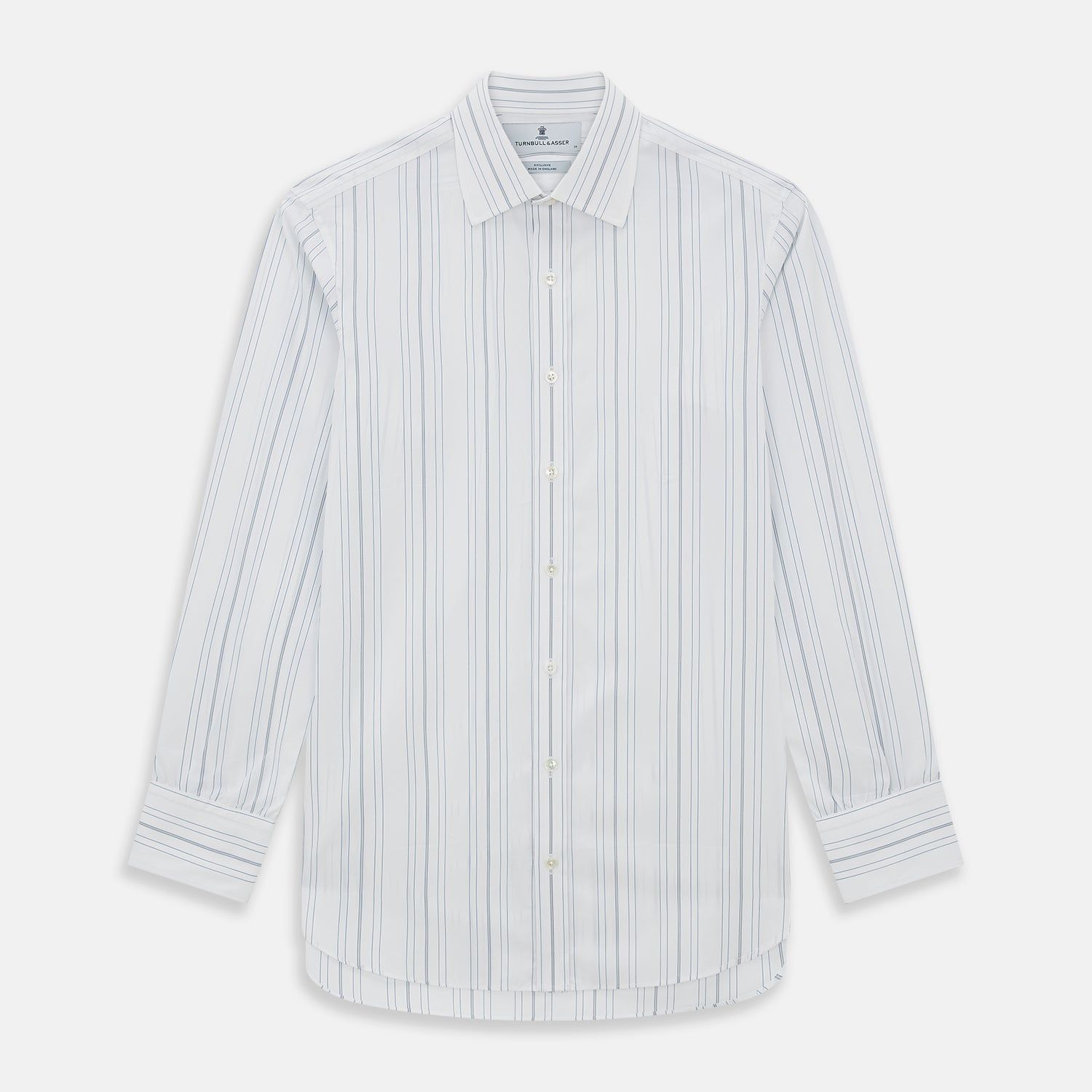 Pale Blue Multi Stripe Mayfair Shirt