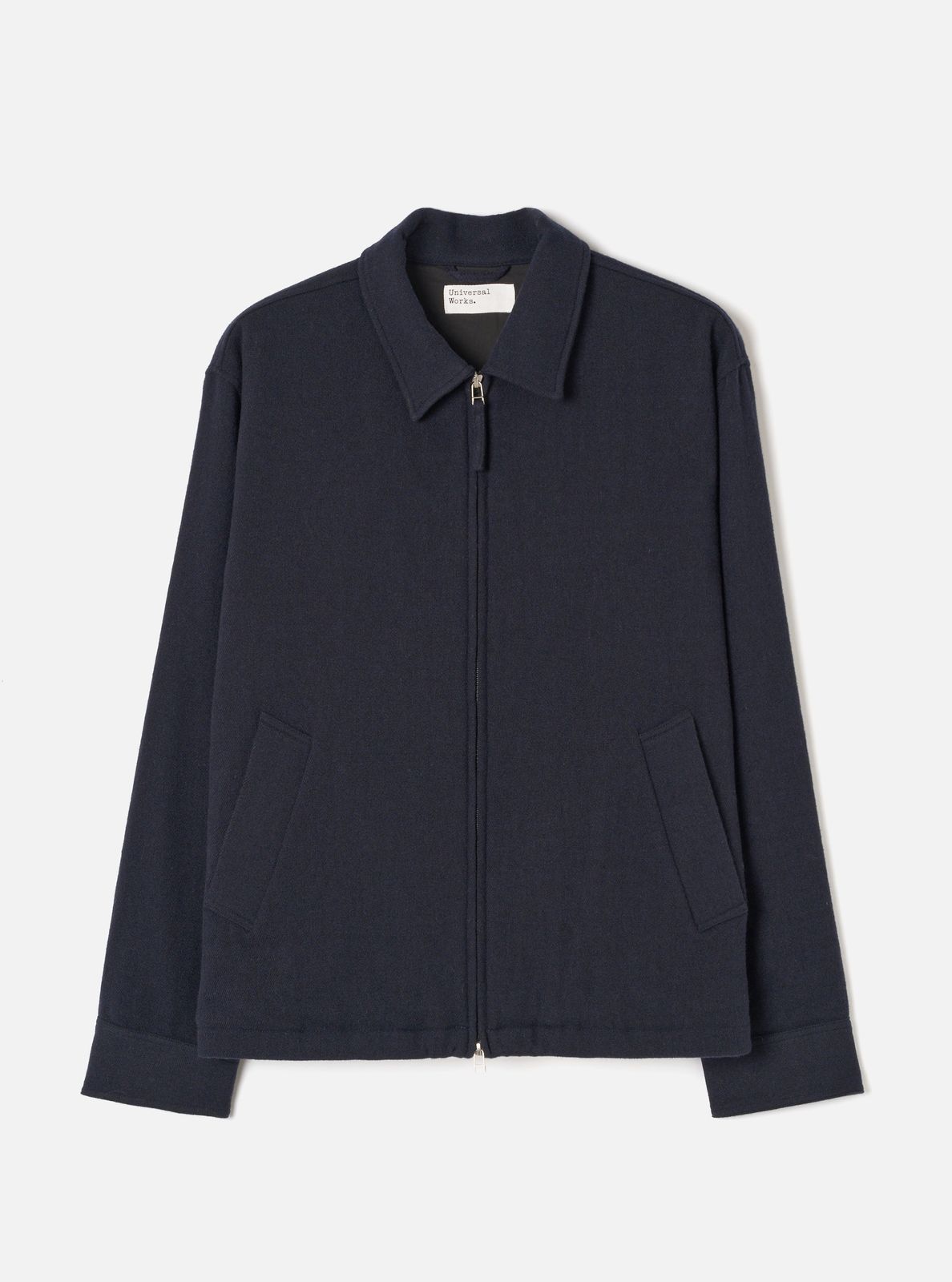 Dark Navy Robin Wool Mix Club Jacket