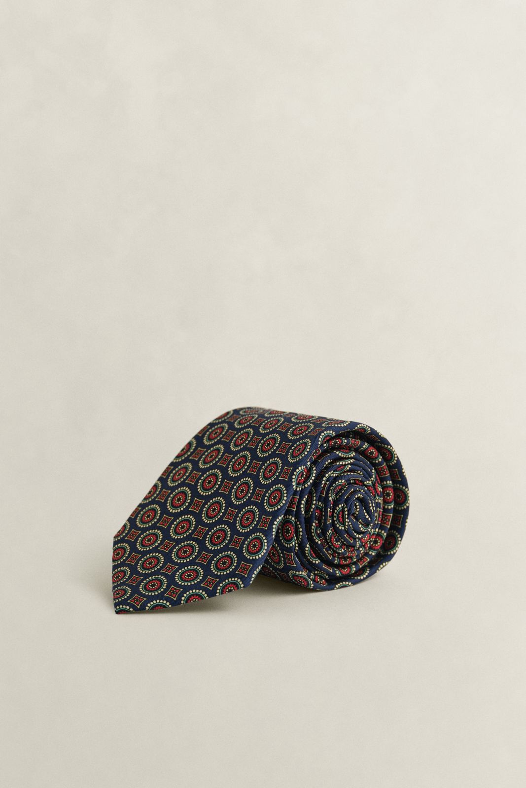 Foulard Print Tie - CLASSIC BLUE