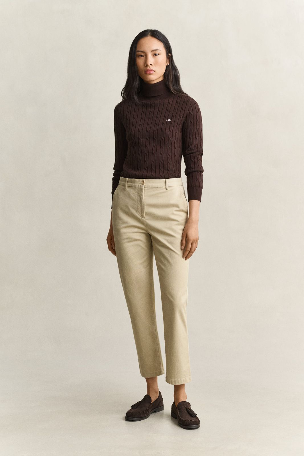 Classic Slim Chinos - EVENING BLUE